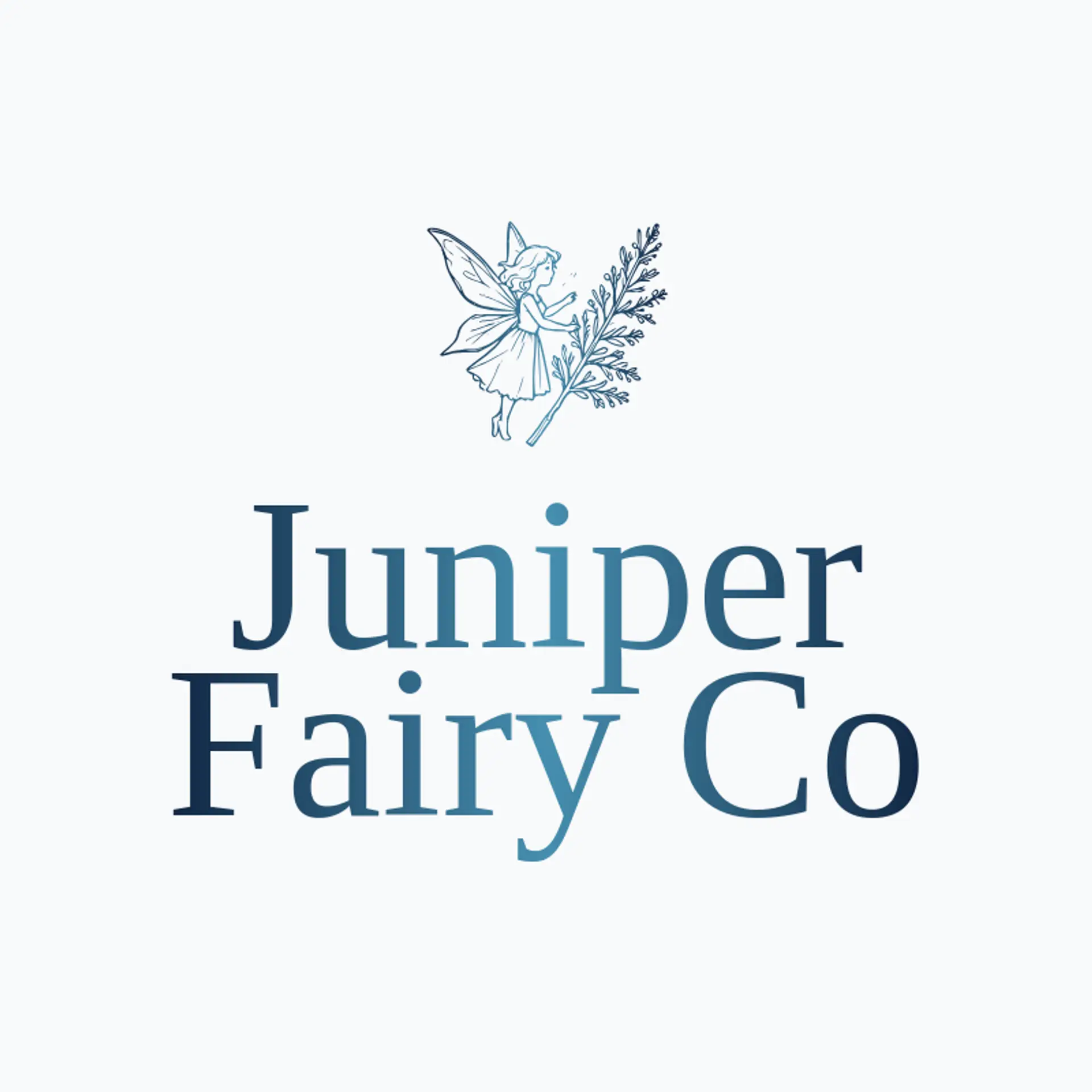 Juniper Fairy Co logo for fairy