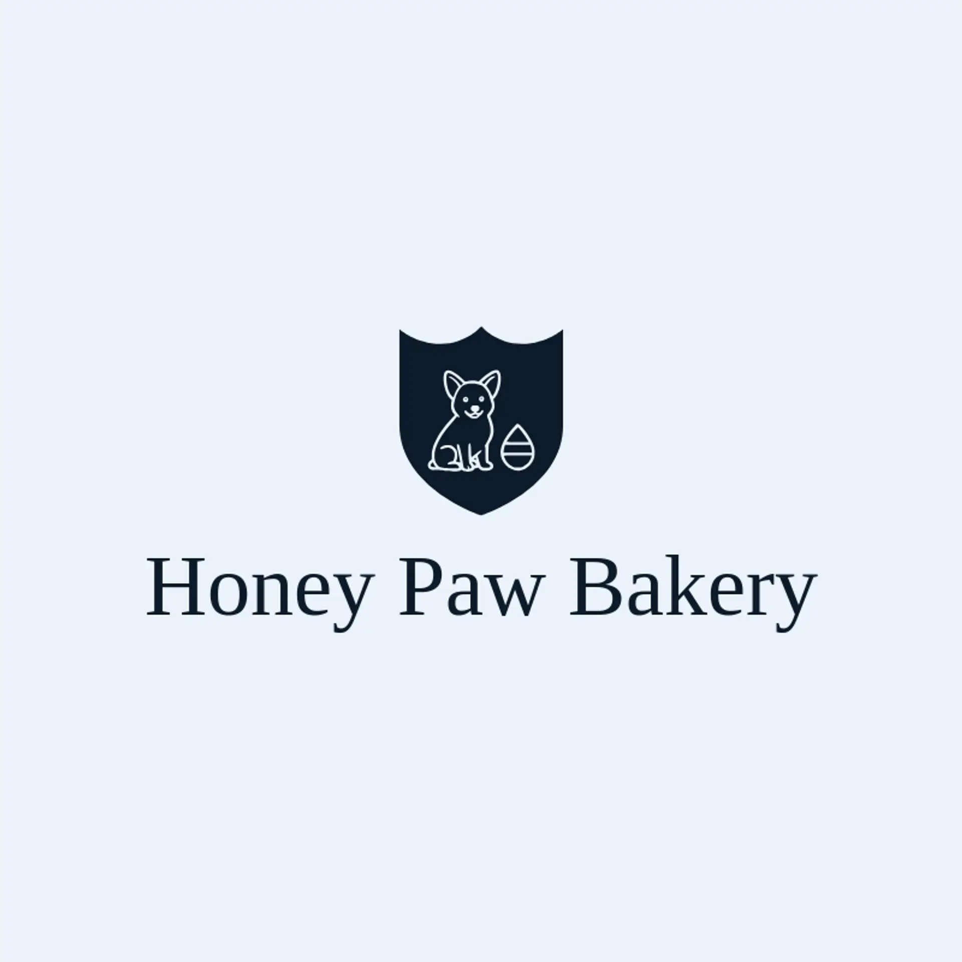 Honey Paw Bakery logo for corgi
