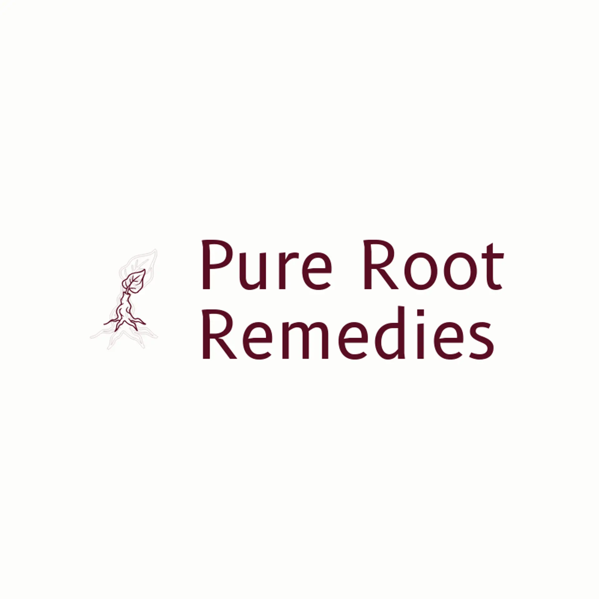 Pure Root Remedies logo for ayurvedic