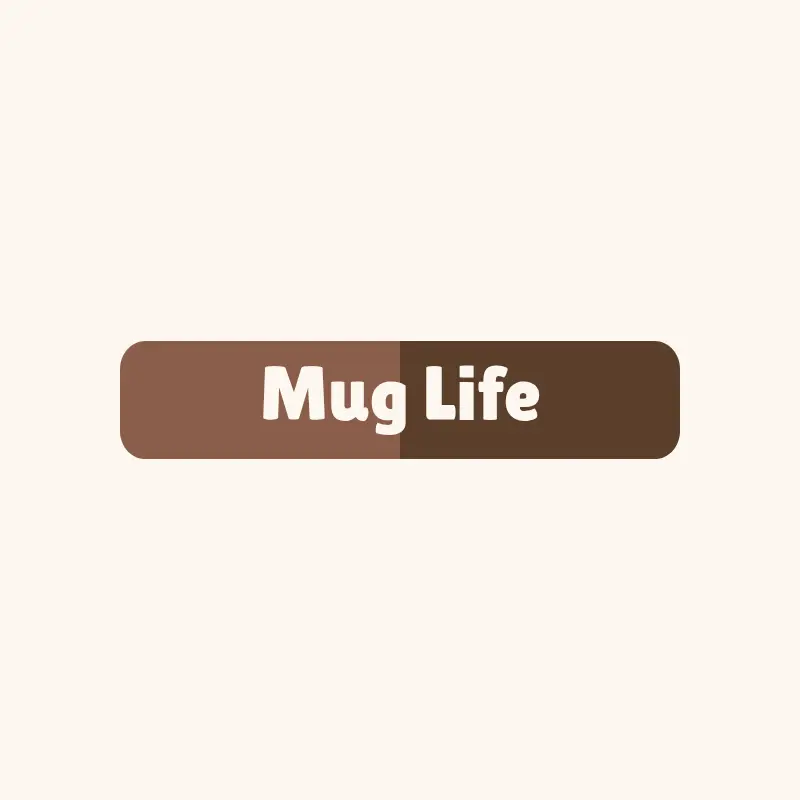 Mug Life logo for cafe
