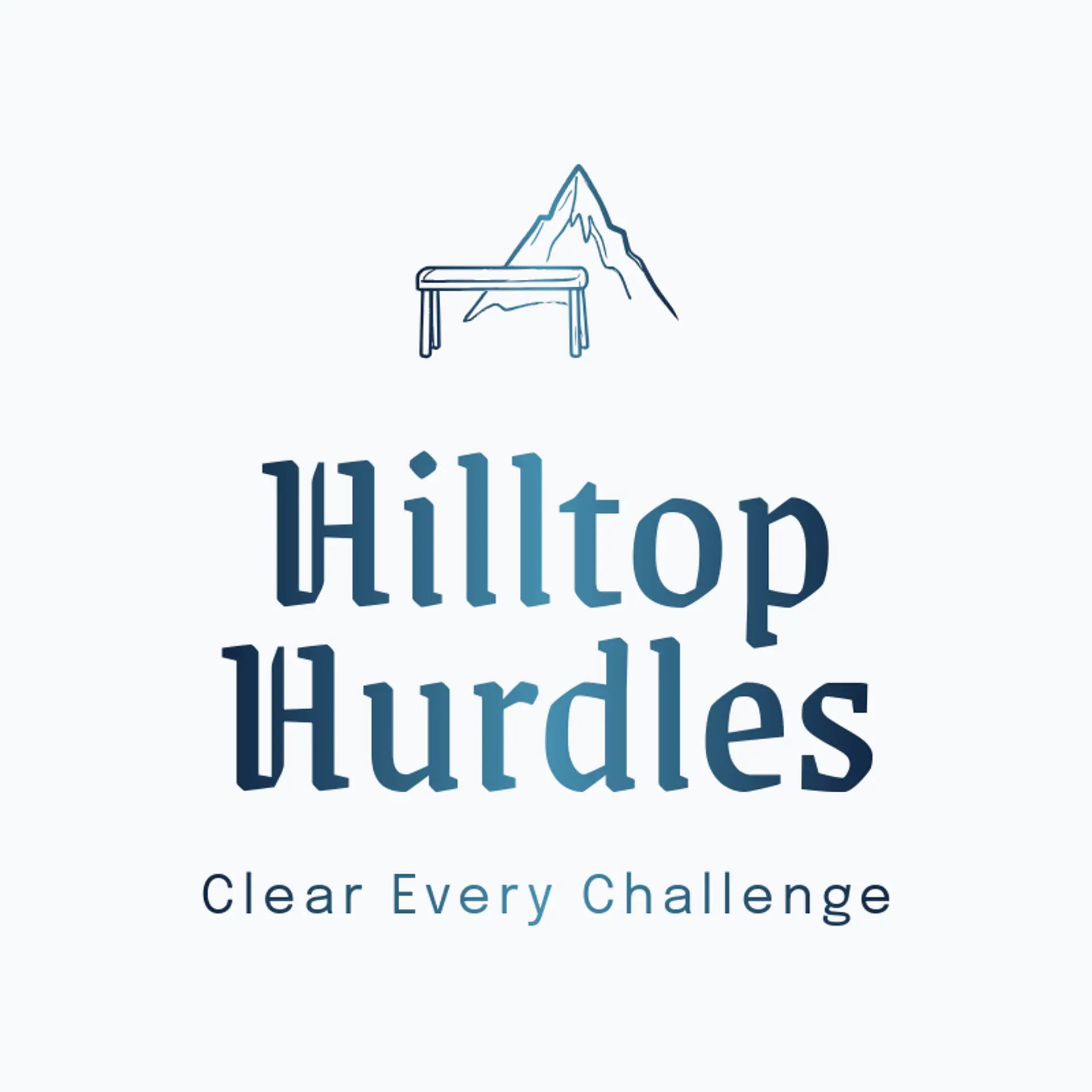 Hilltop Hurdles logo for track