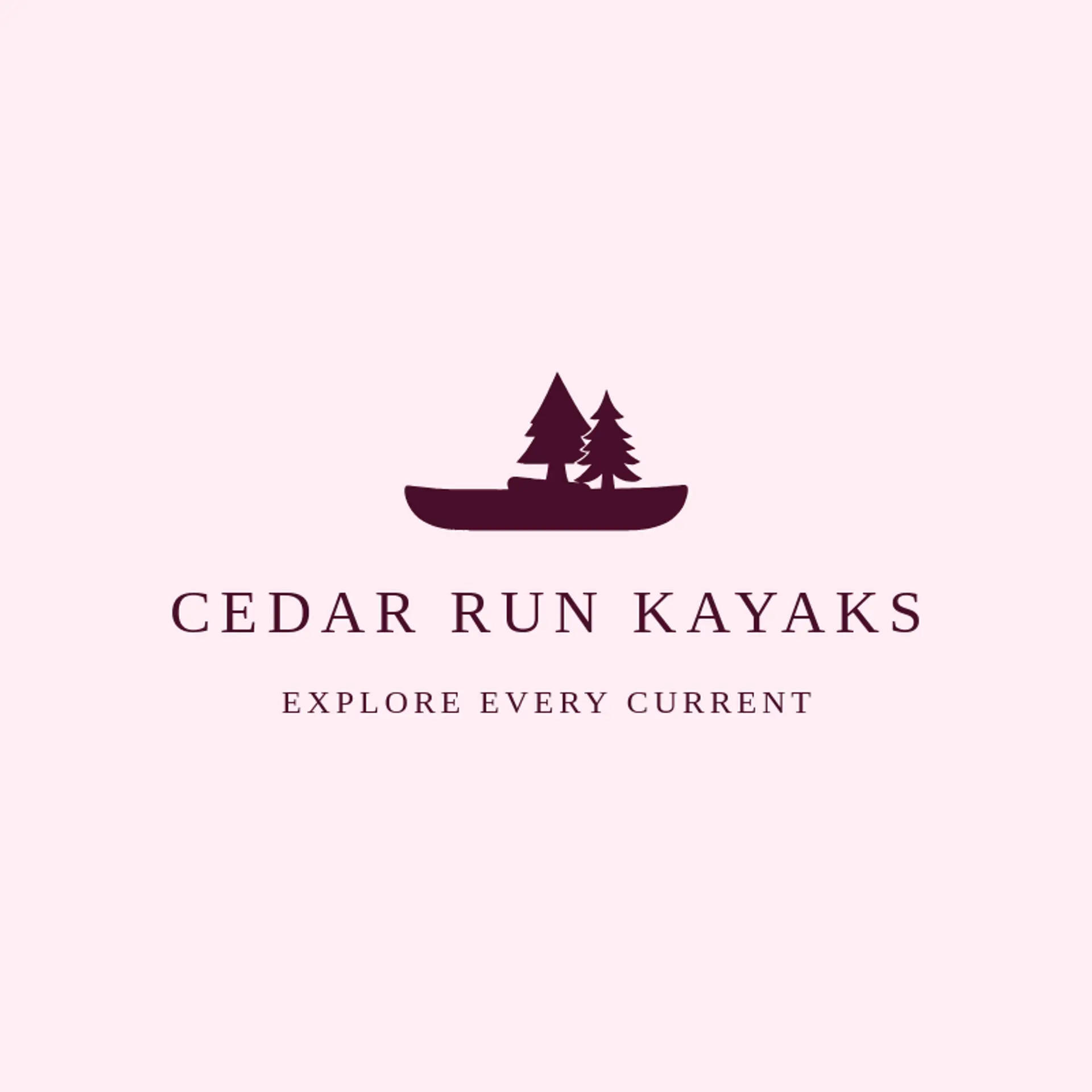 Cedar Run Kayaks logo for kayak