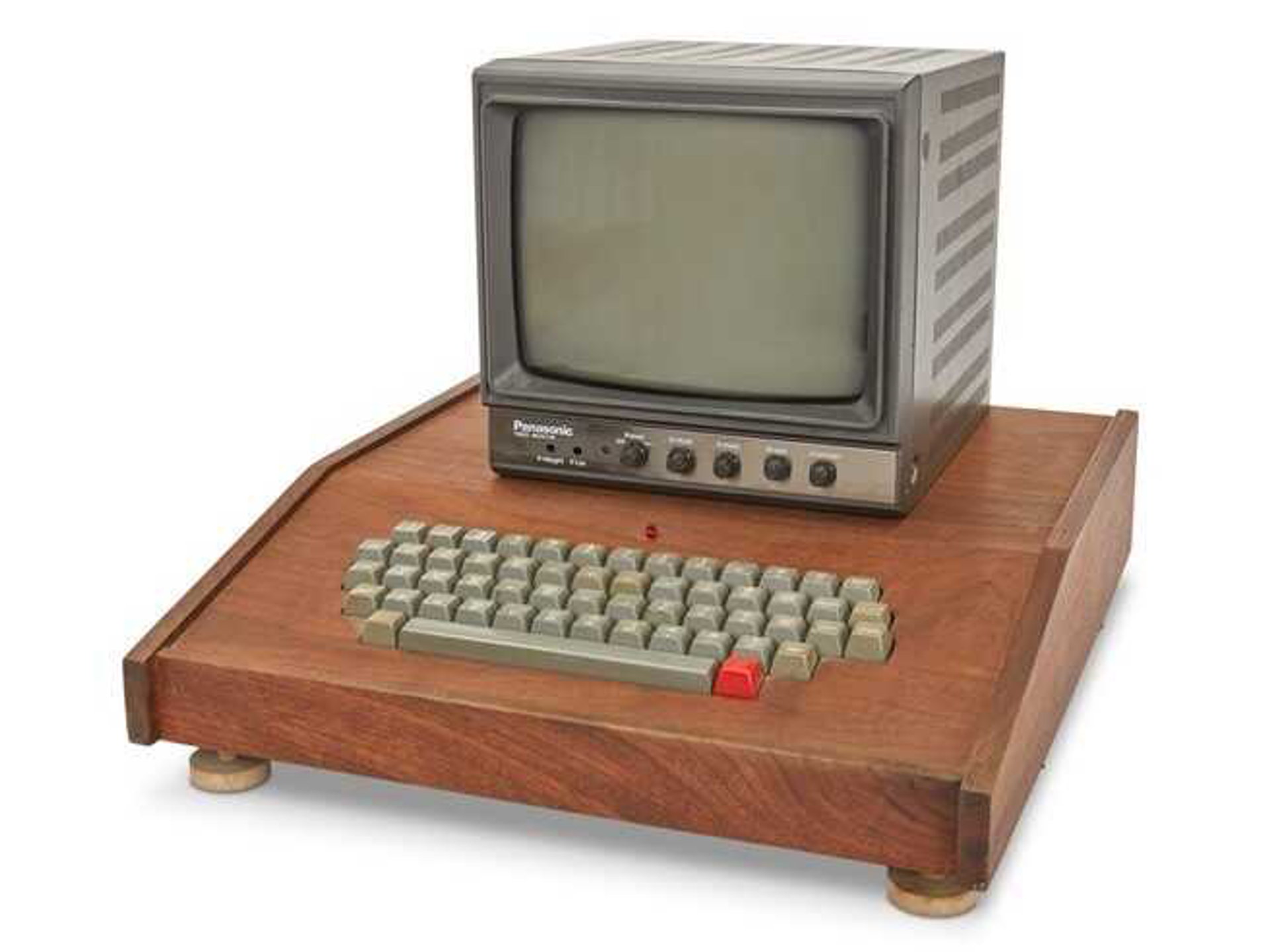 The first Apple computer | Source