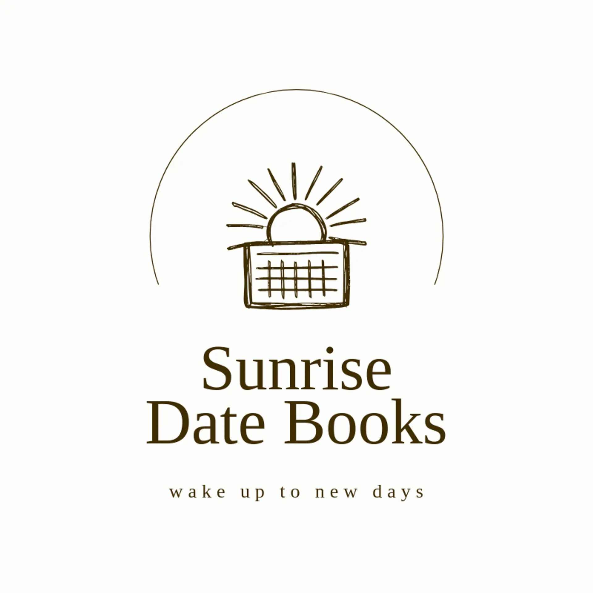 Sunrise Date Books logo for calendar