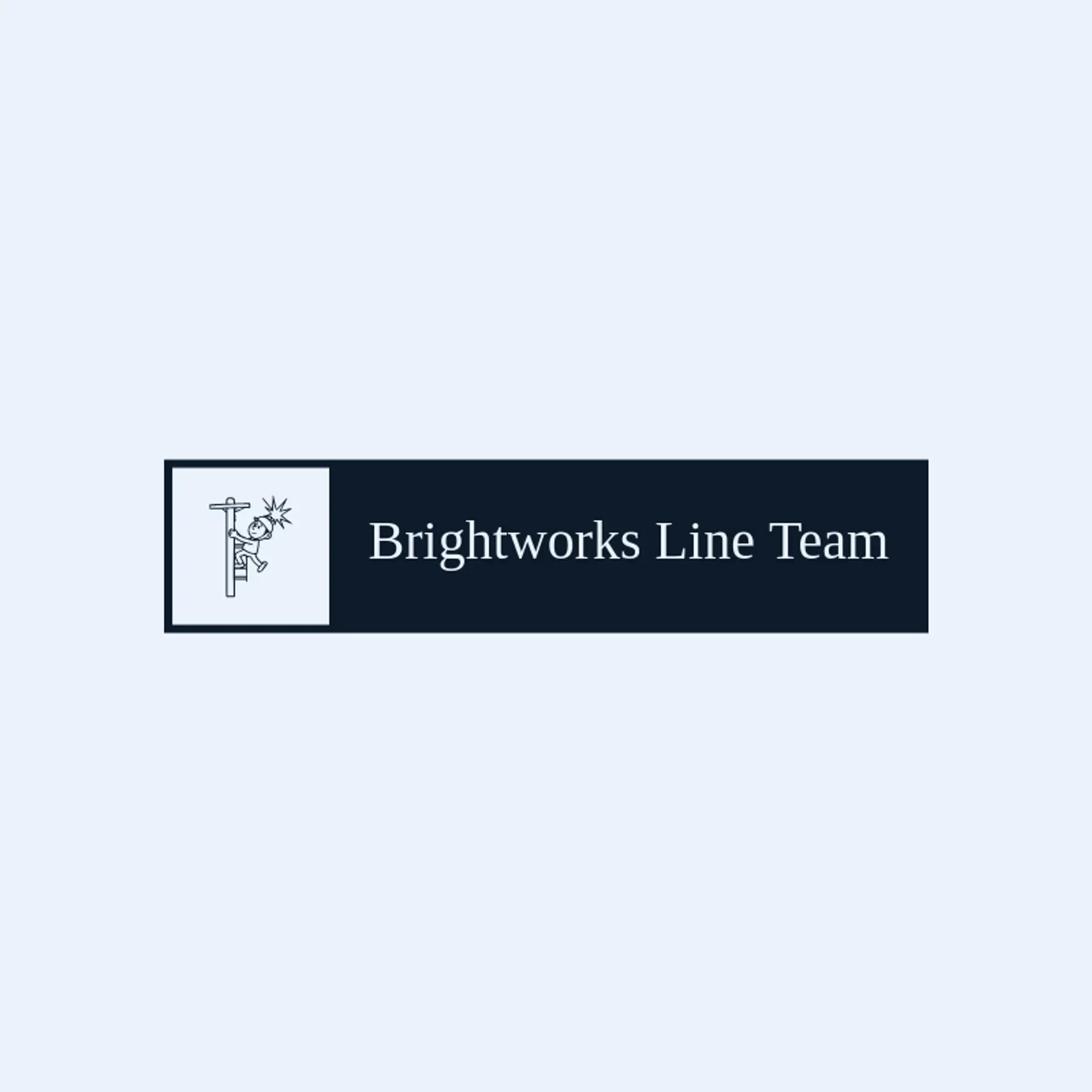 Brightworks Line Team logo for lineman