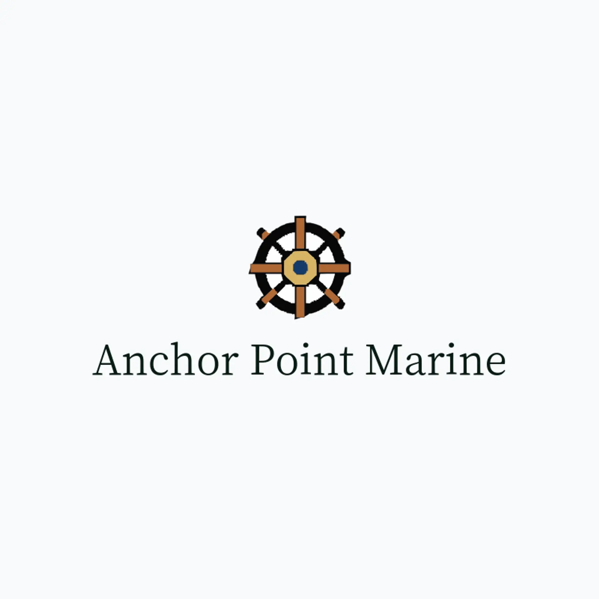 Anchor Point Marine logo for helm