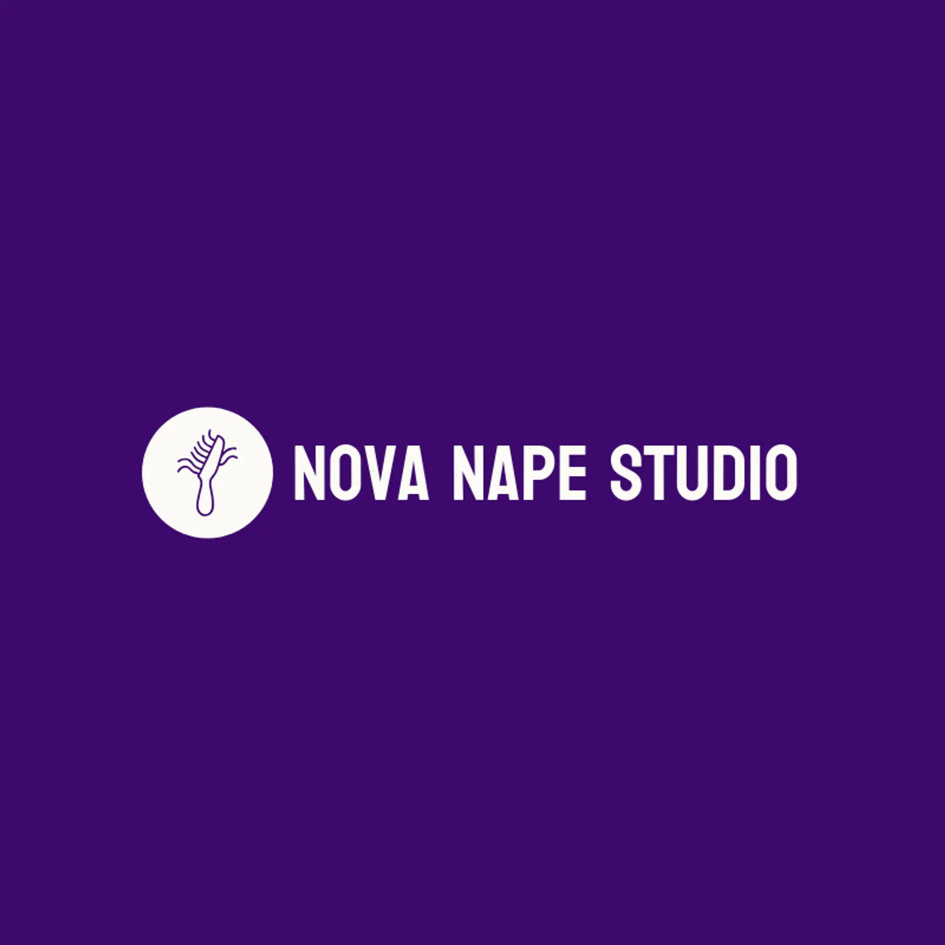 Nova Nape Studio logo for hair stylist