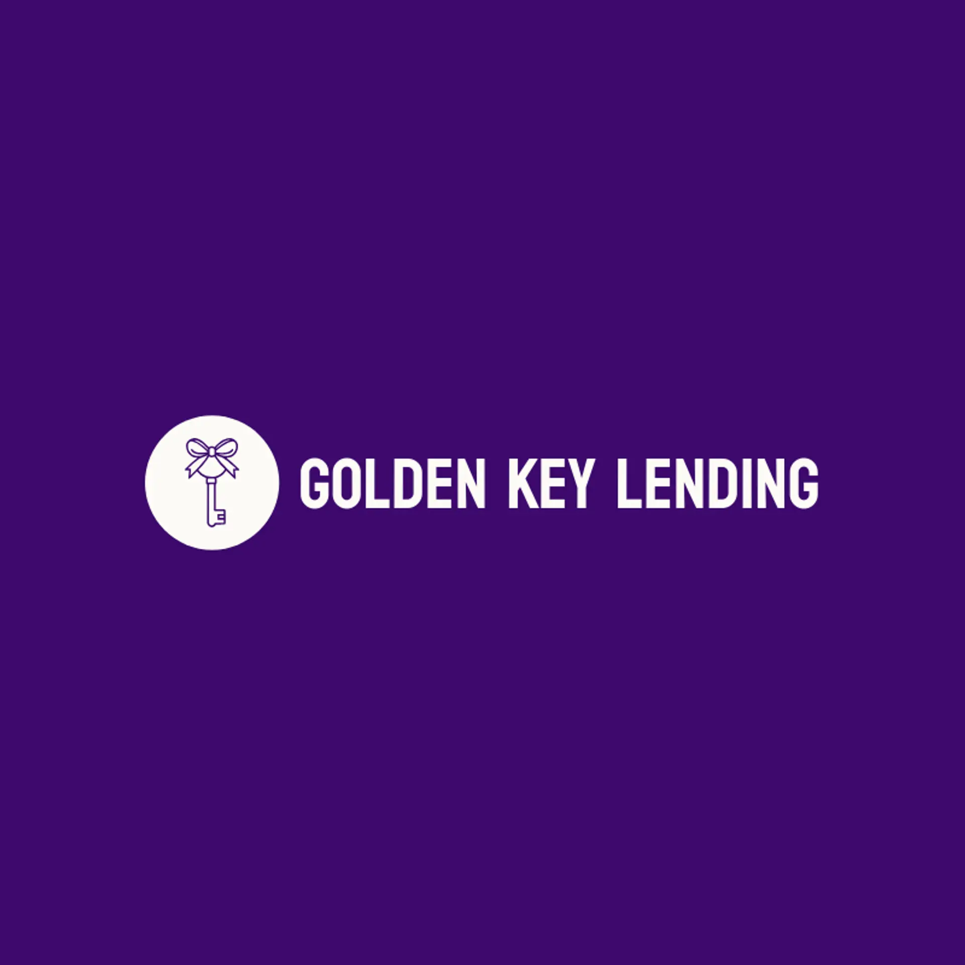 Golden Key Lending logo for loan