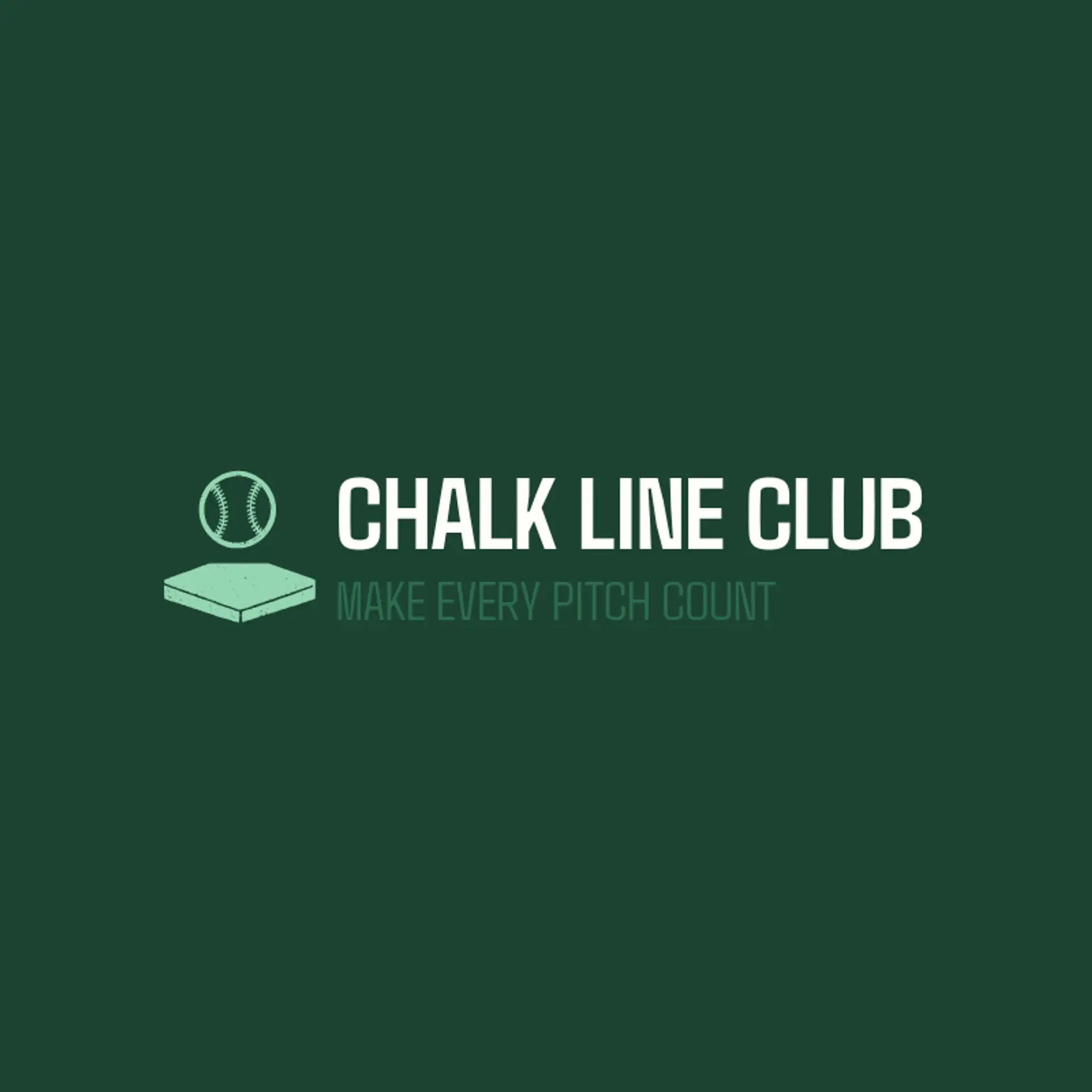 Chalk Line Club logo for softball