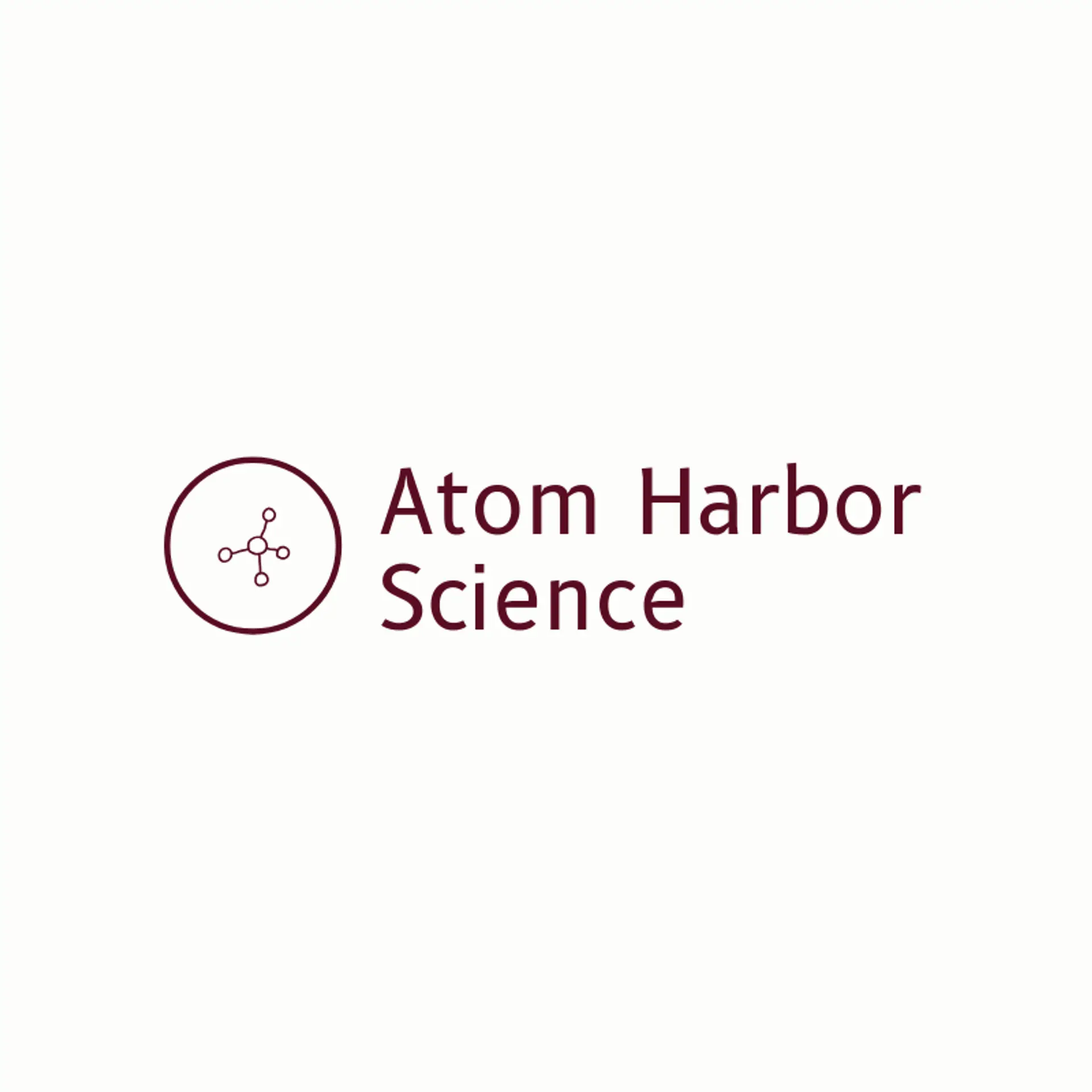 Atom Harbor Science logo for atom