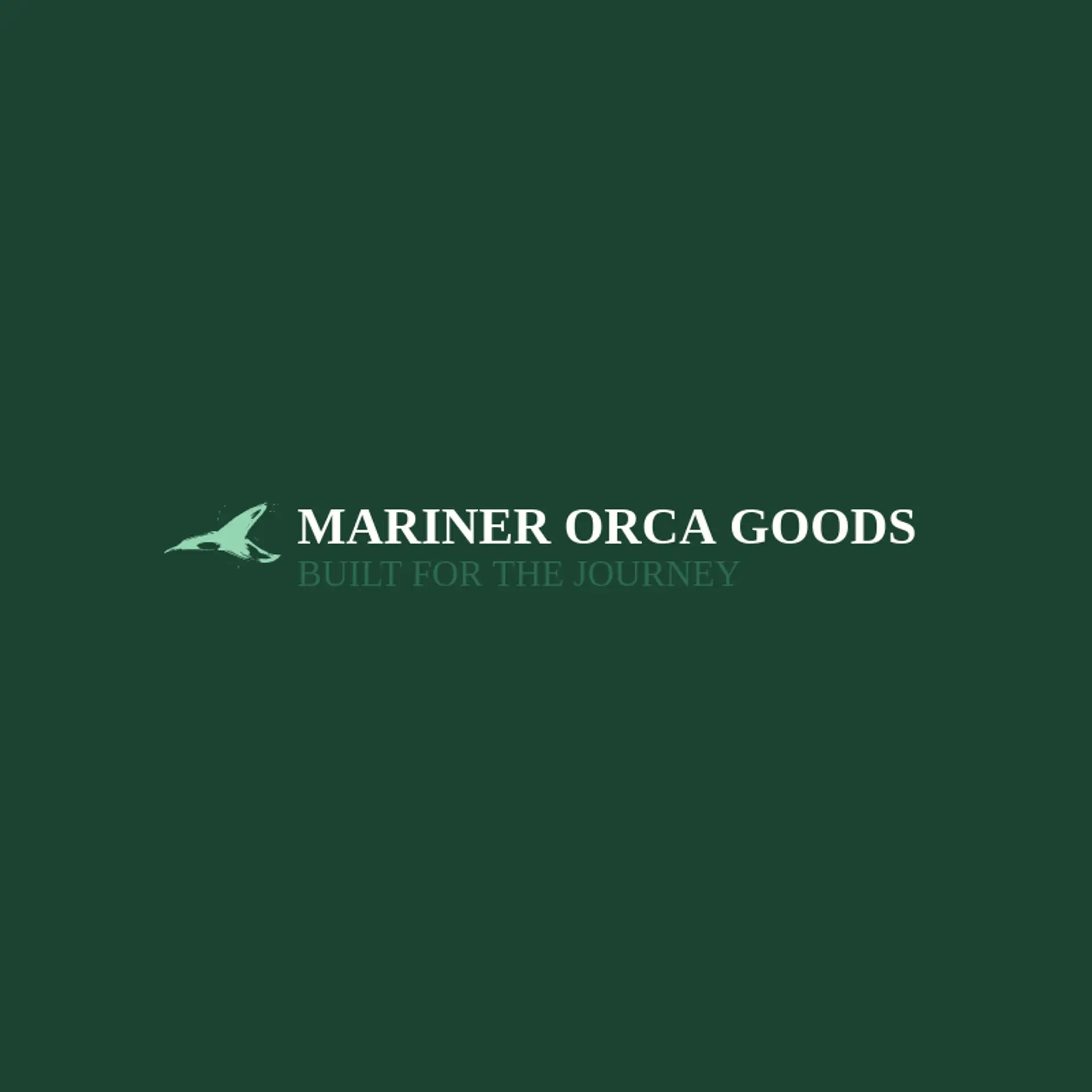 Mariner Orca Goods logo for orca