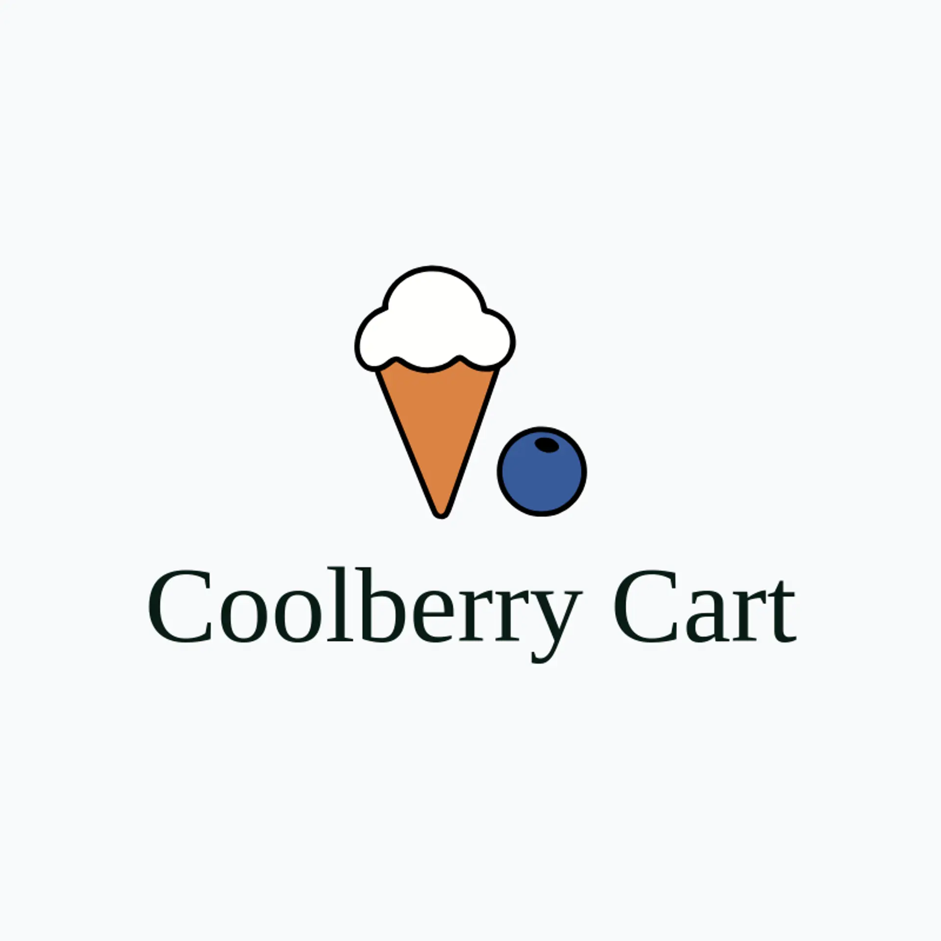 Coolberry Cart logo for snow cone