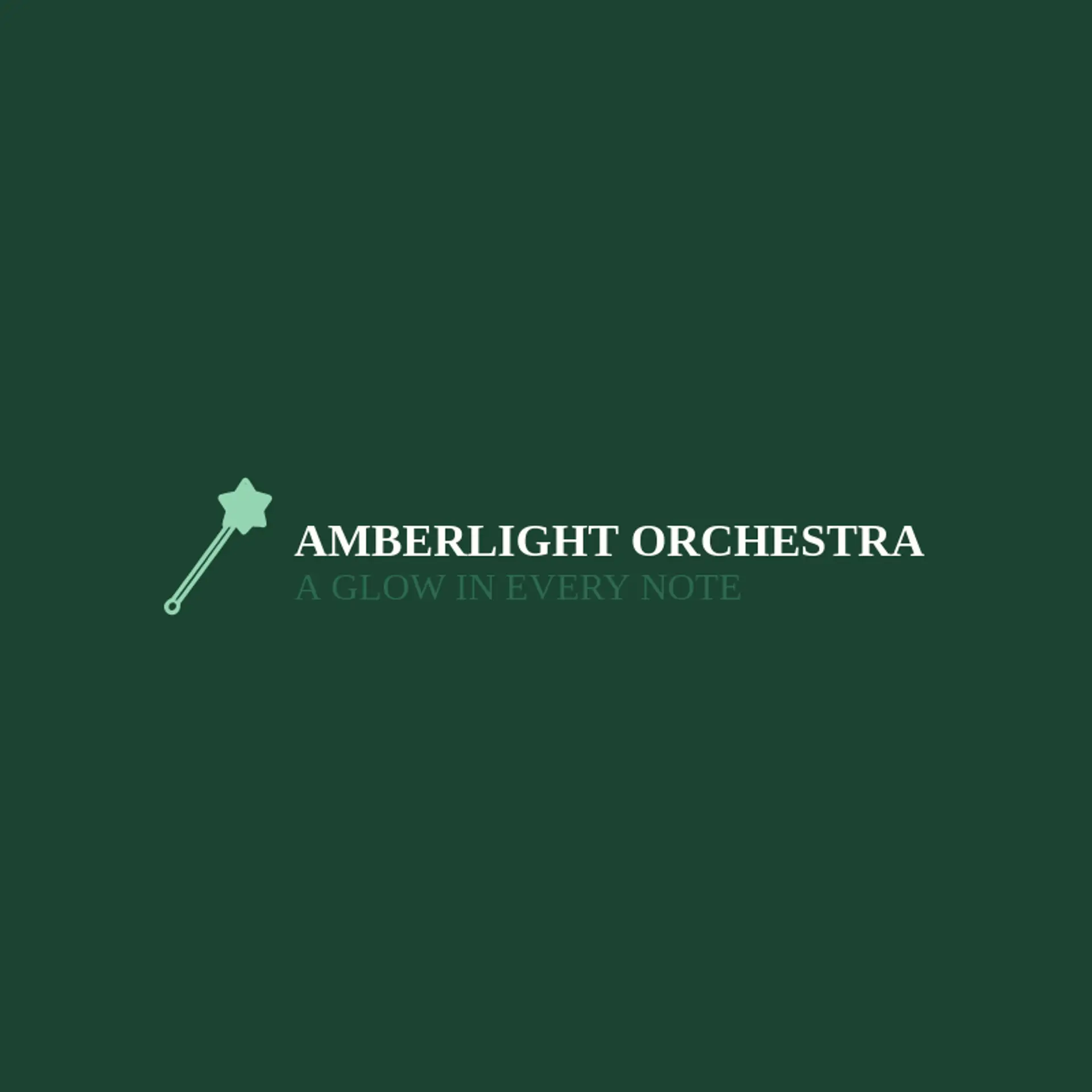 Amberlight Orchestra logo for symphony