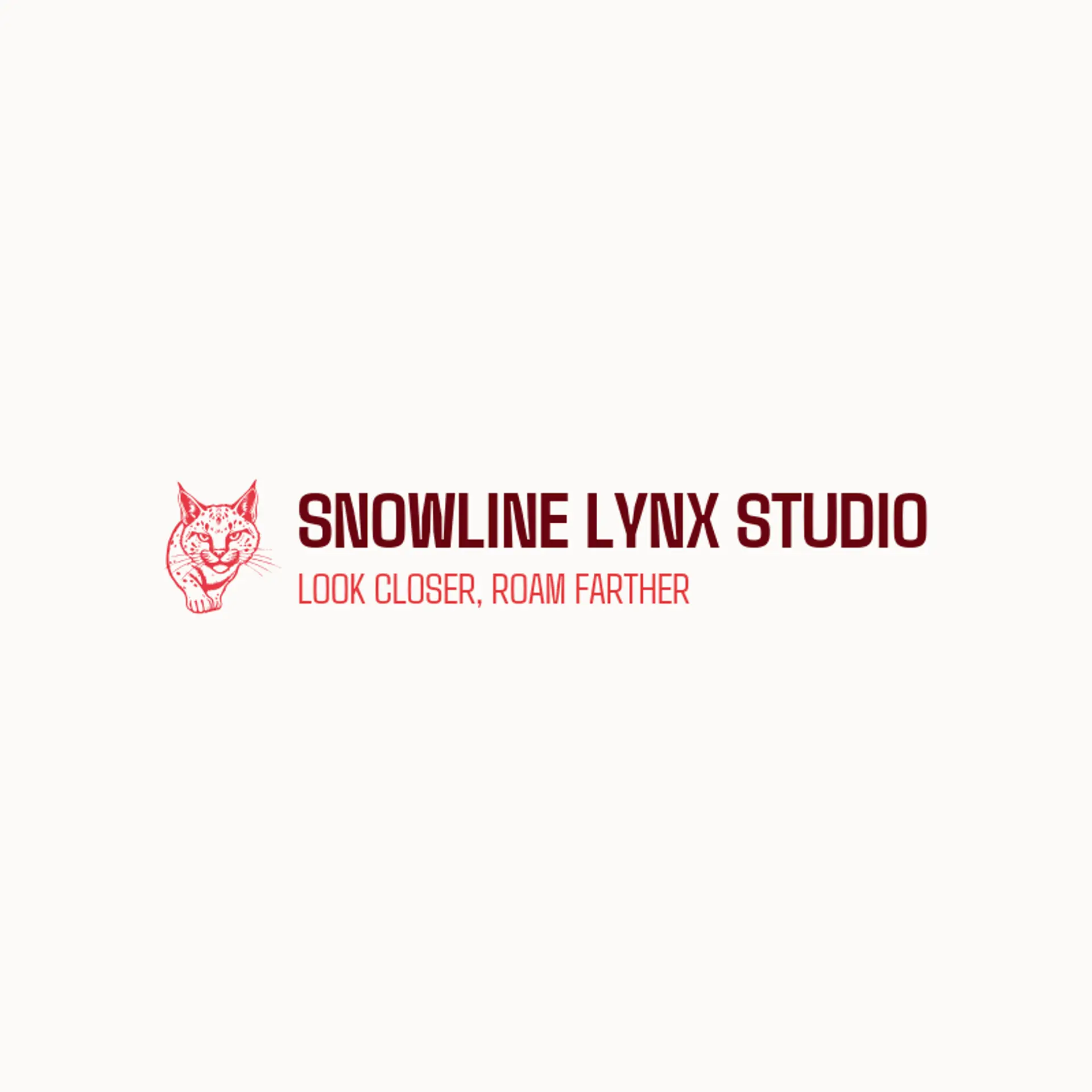 Snowline Lynx Studio logo for lynx
