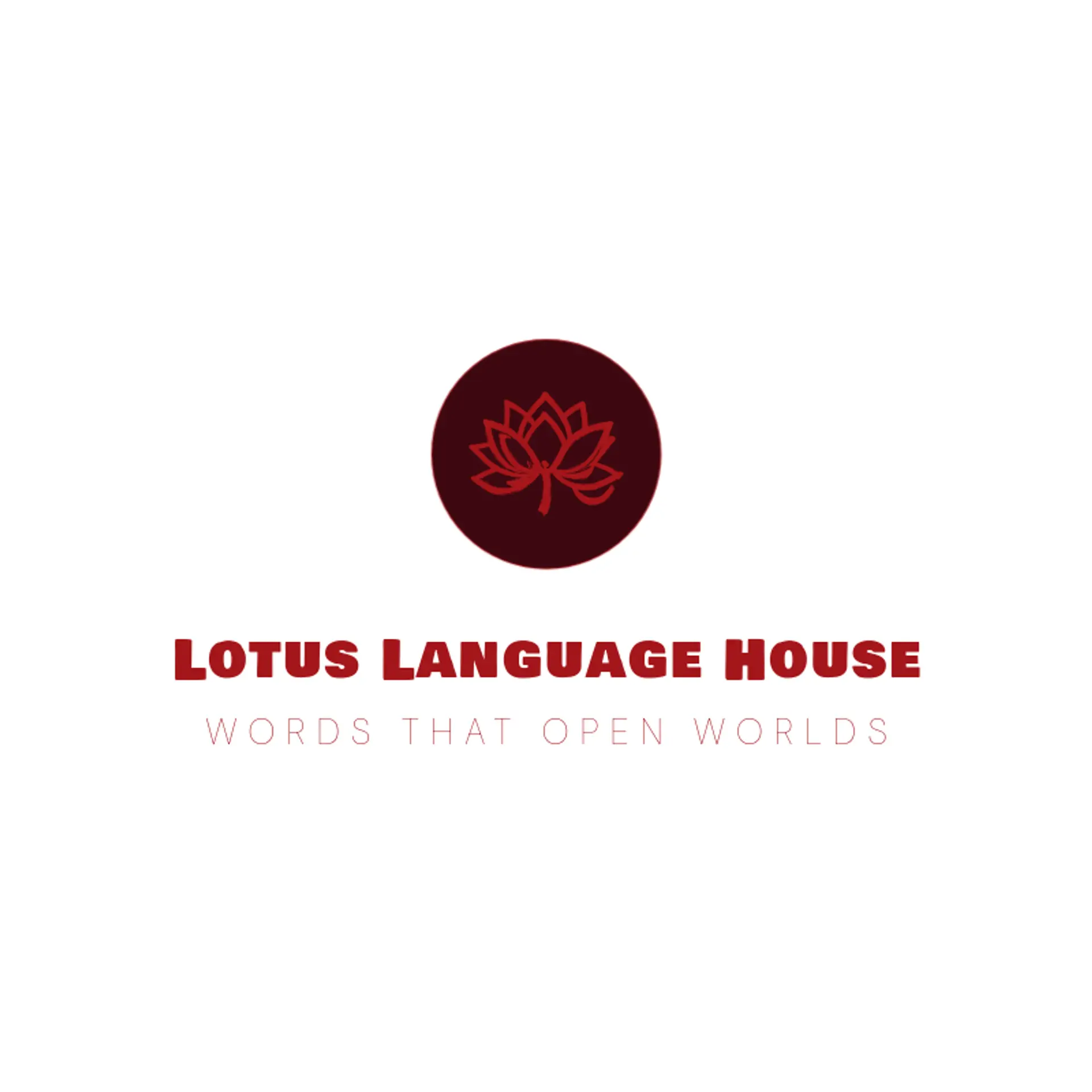 Lotus Language House logo for hindi
