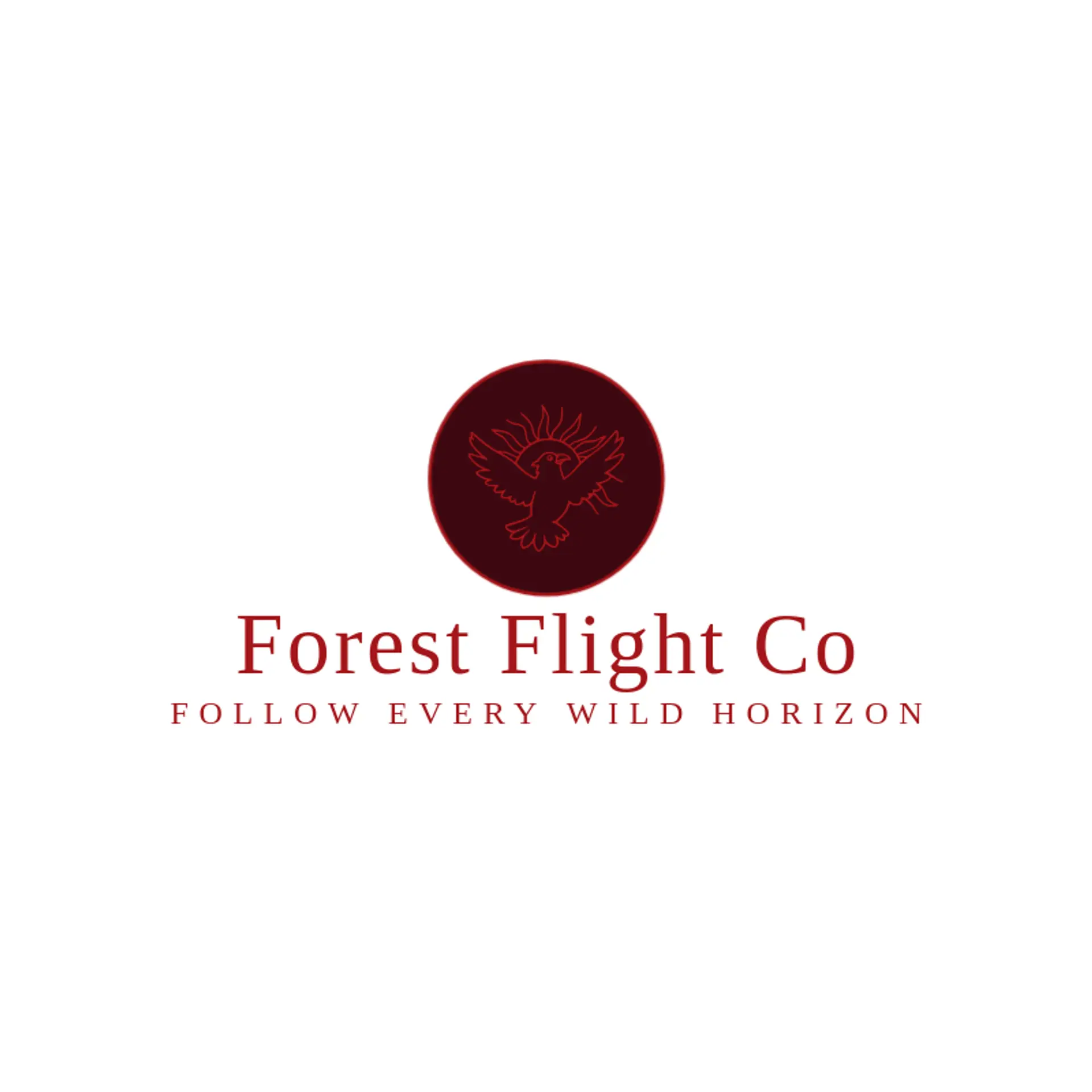 Forest Flight Co logo for wildlife