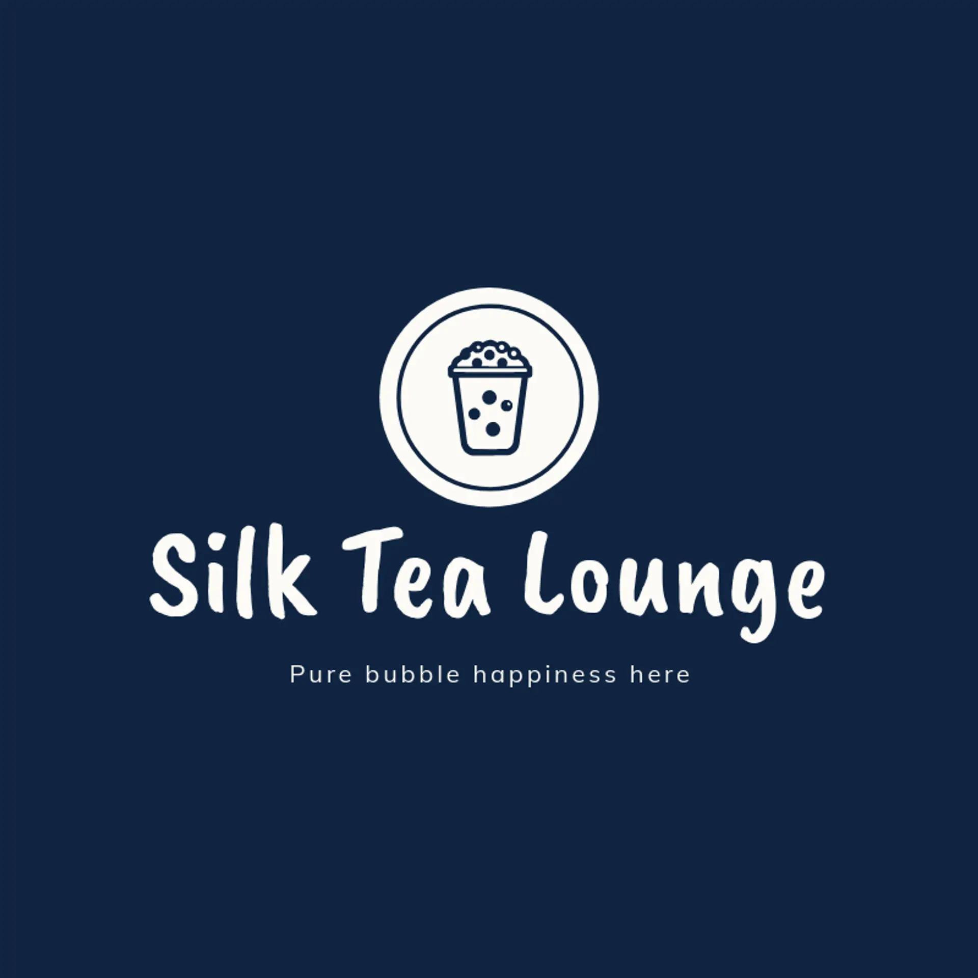 Silk Tea Lounge logo for milk tea