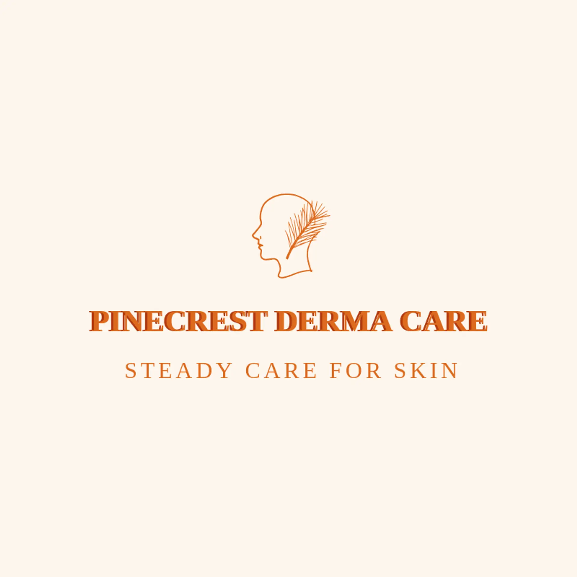 Pinecrest Derma Care logo for dermatology