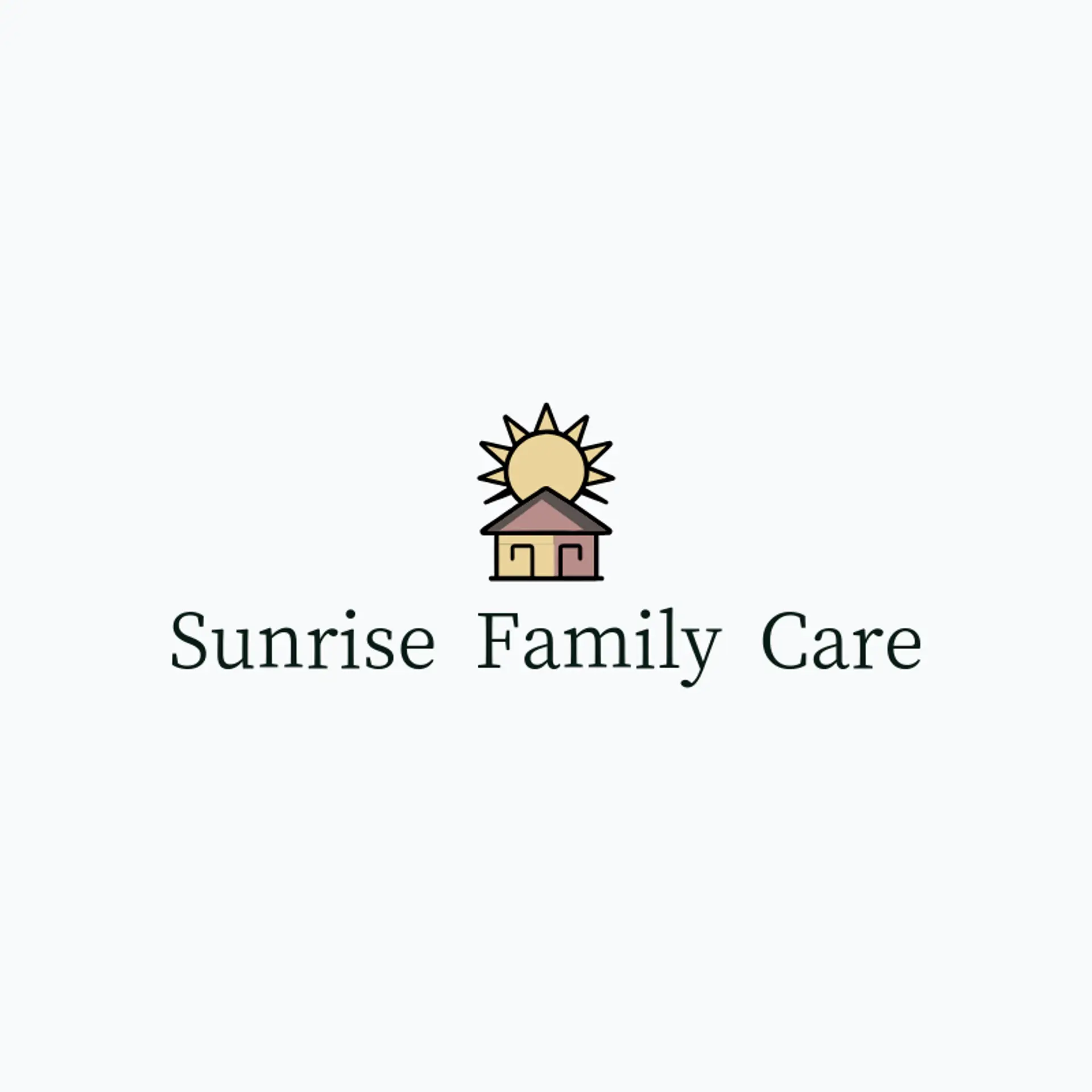 Sunrise Family Care logo for care