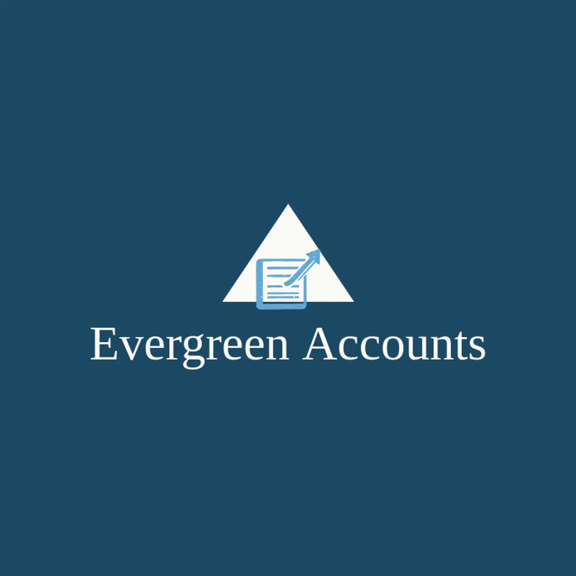 Evergreen Accounts logo for bookkeeping