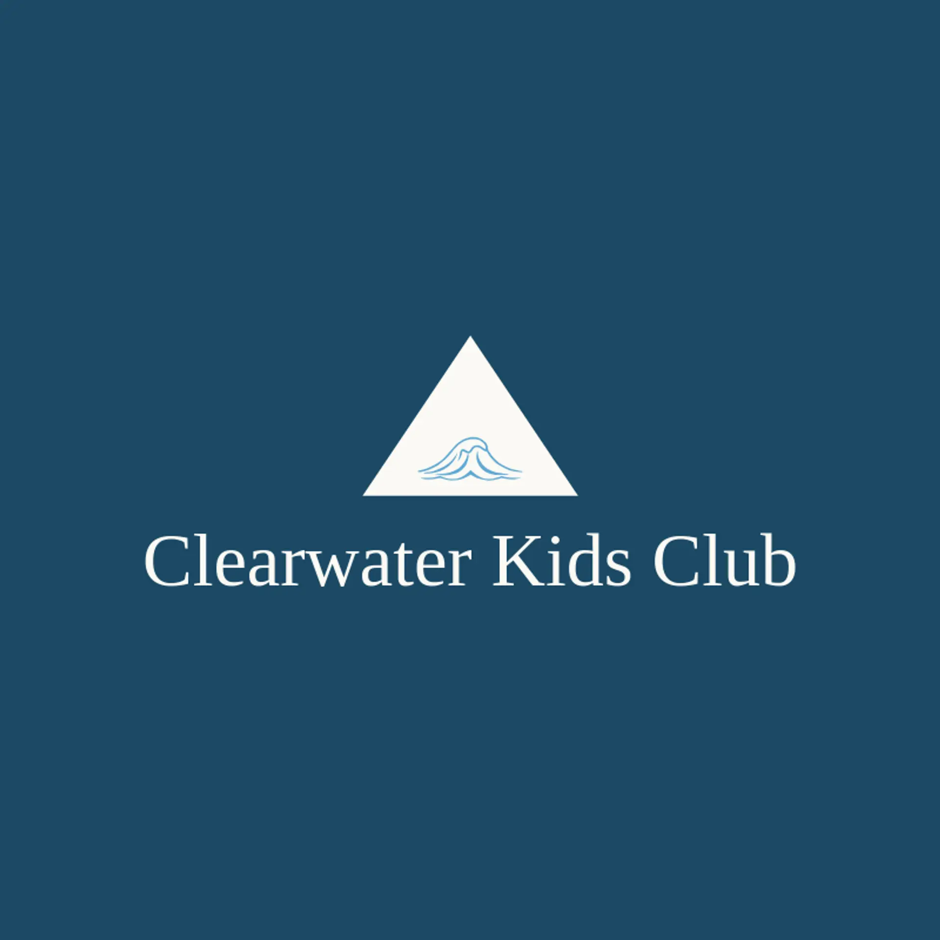 Clearwater Kids Club logo for splash