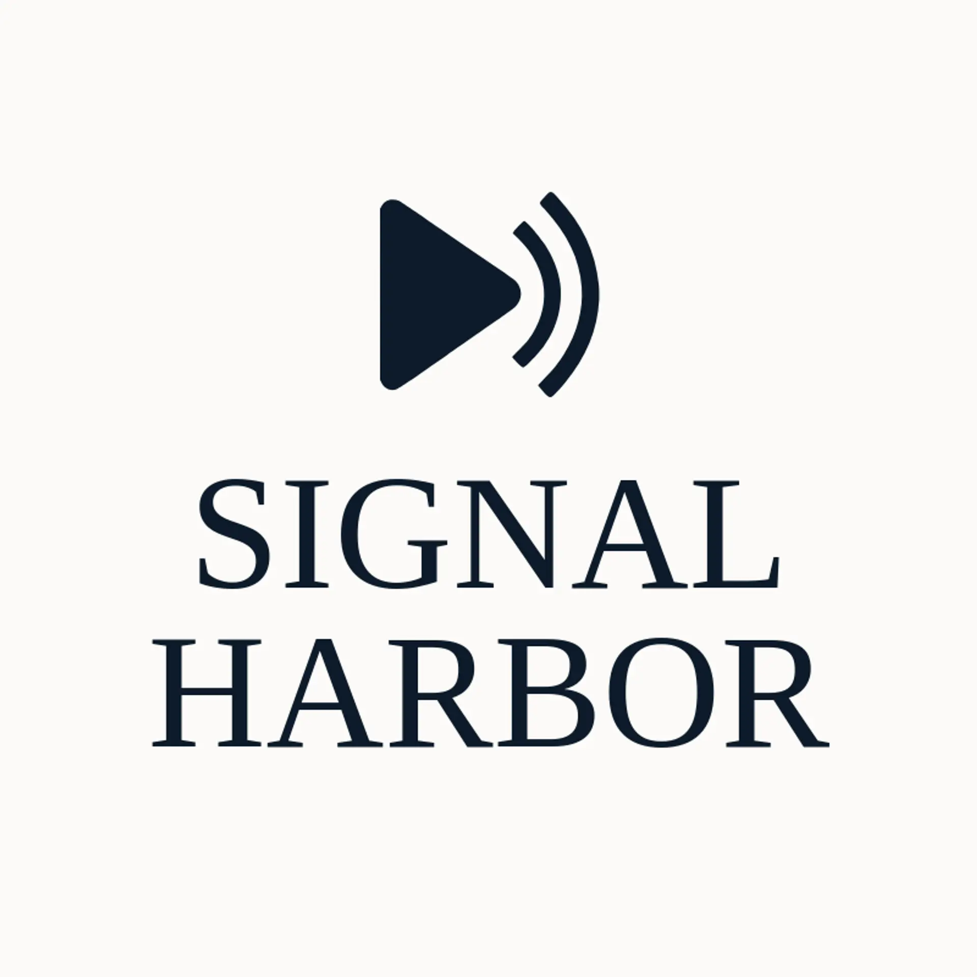 Signal Harbor logo for stream