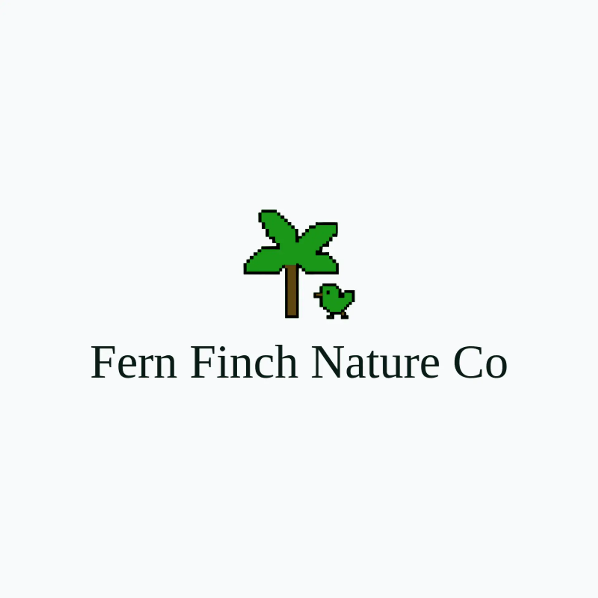 Fern Finch Nature Co logo for jungle