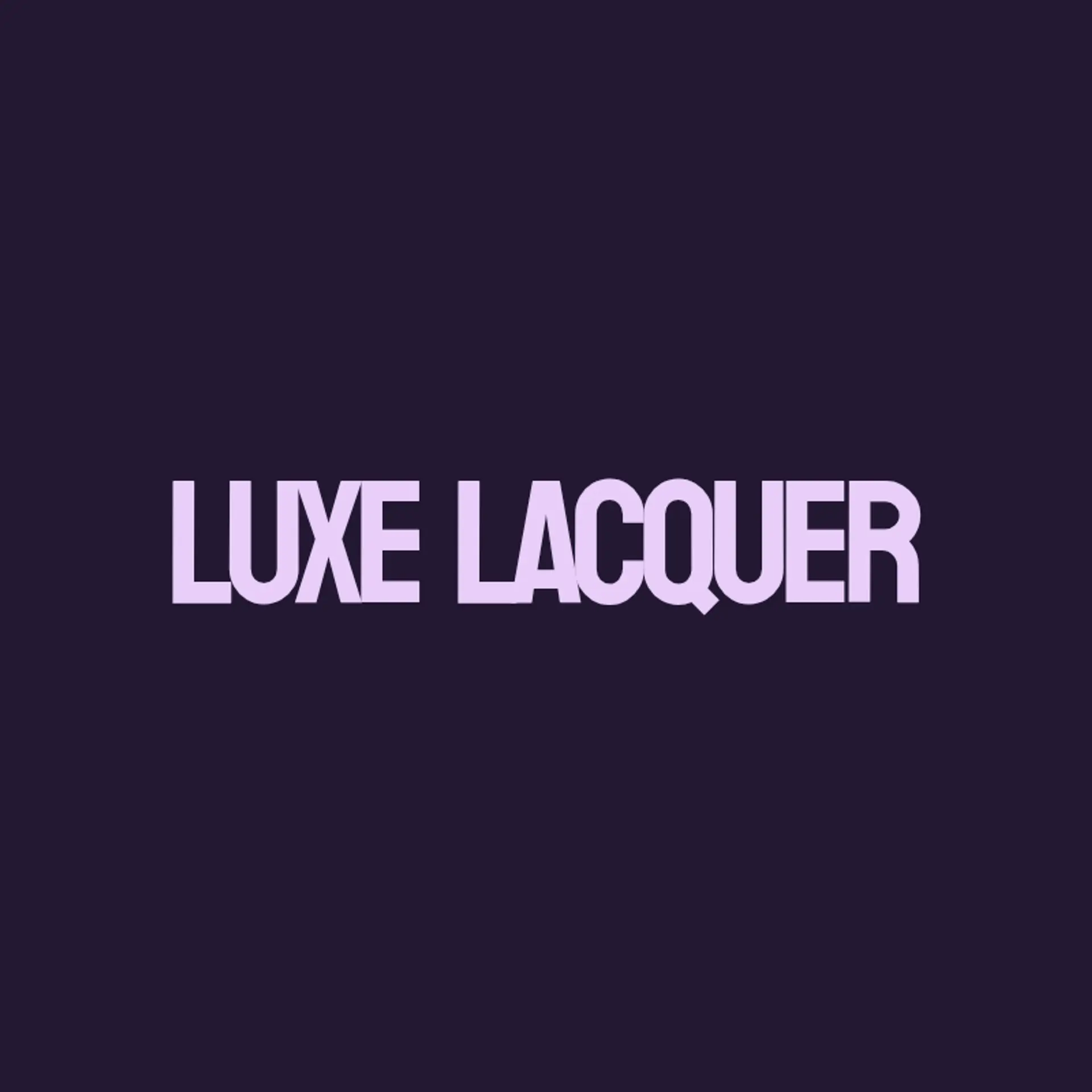 Luxe Lacquer logo for nail spa