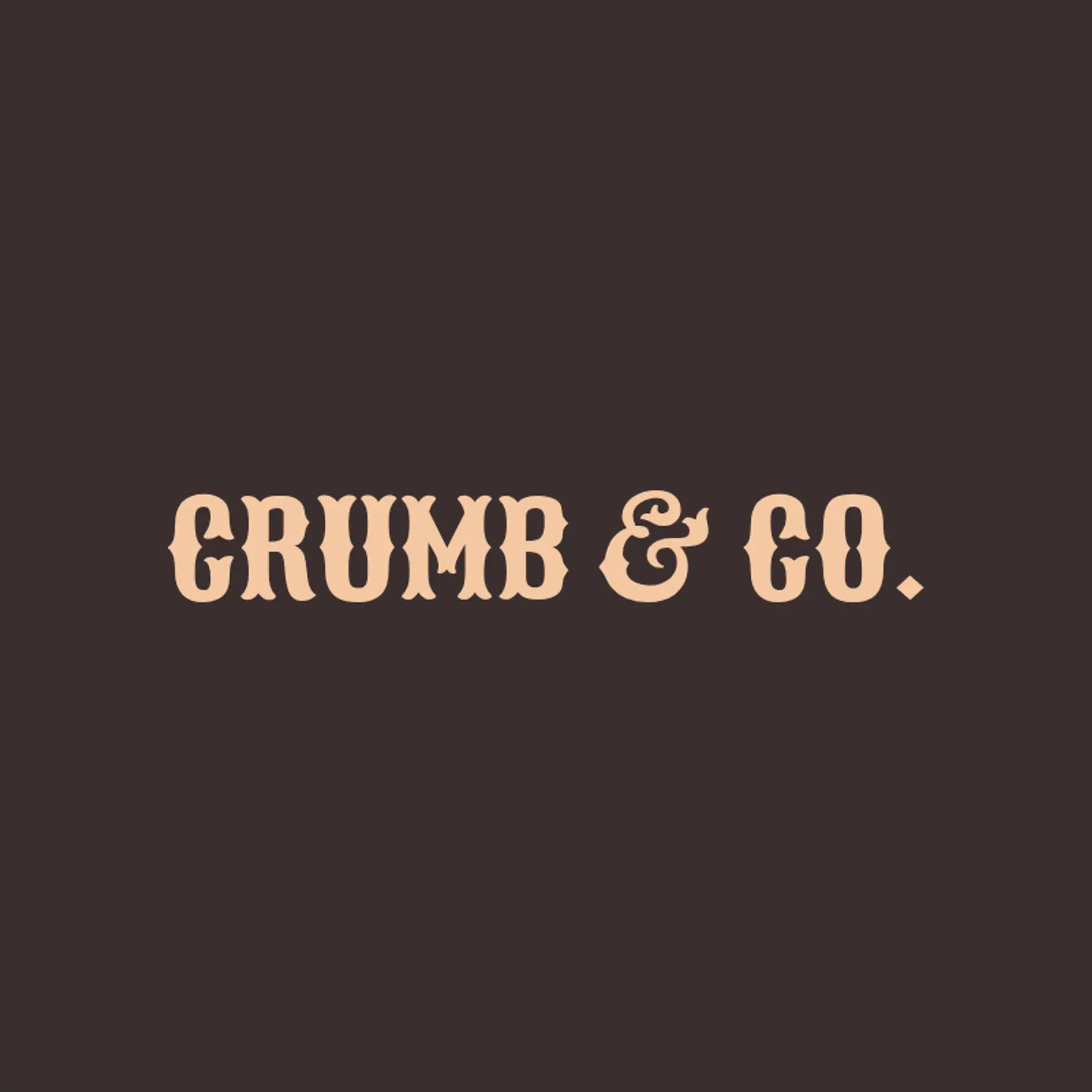 Crumb & Co. logo for bakery