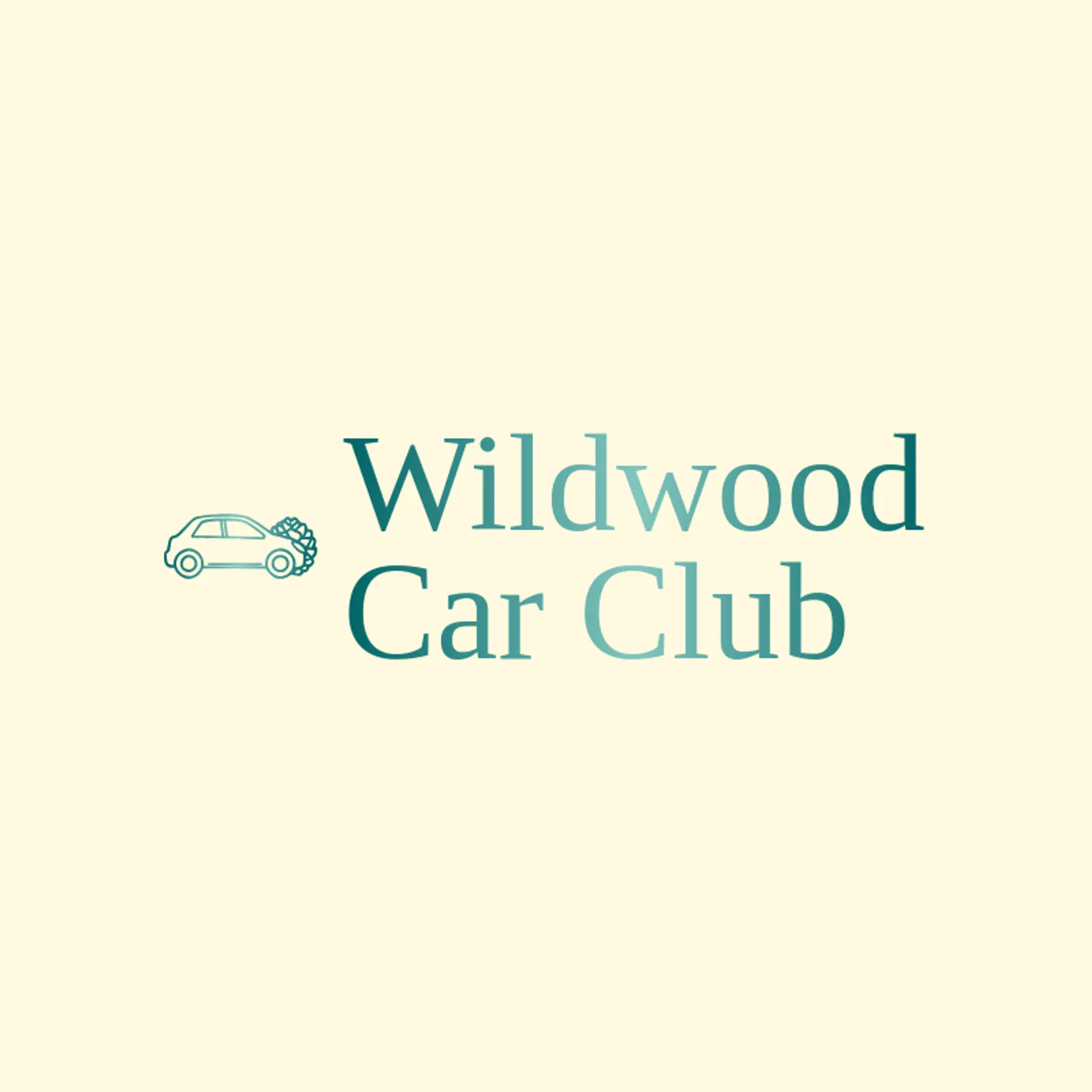 Wildwood Car Club logo for automobile