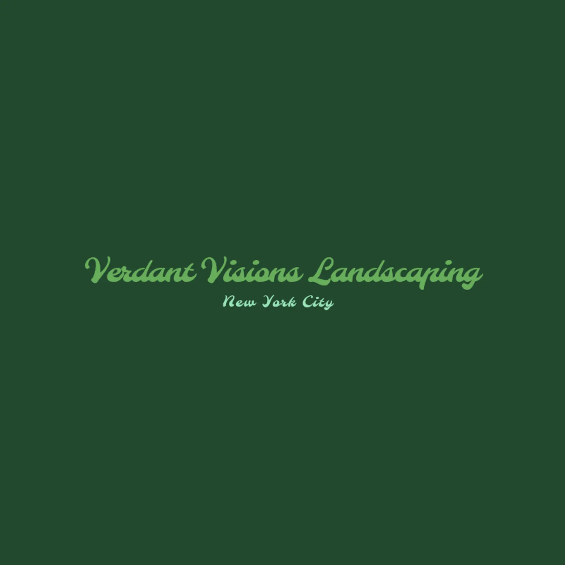 EverGreen Visions logo for landscaping