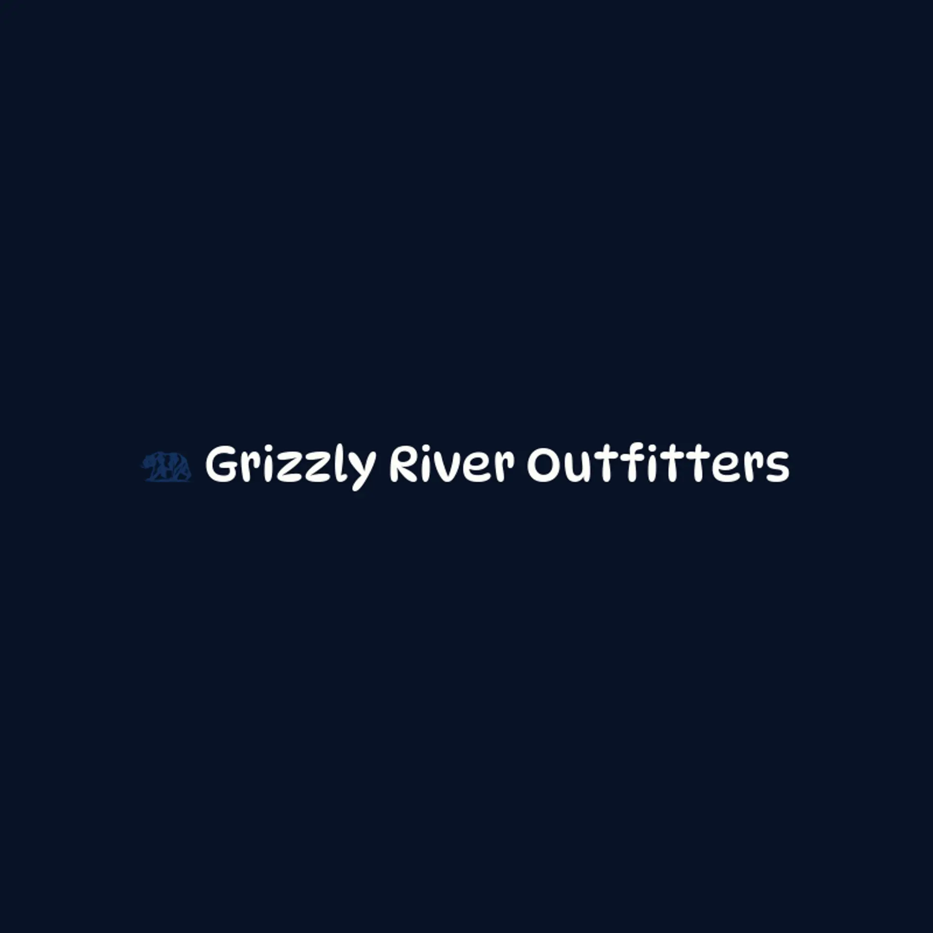 Grizzly River Outfitters logo for grizzly