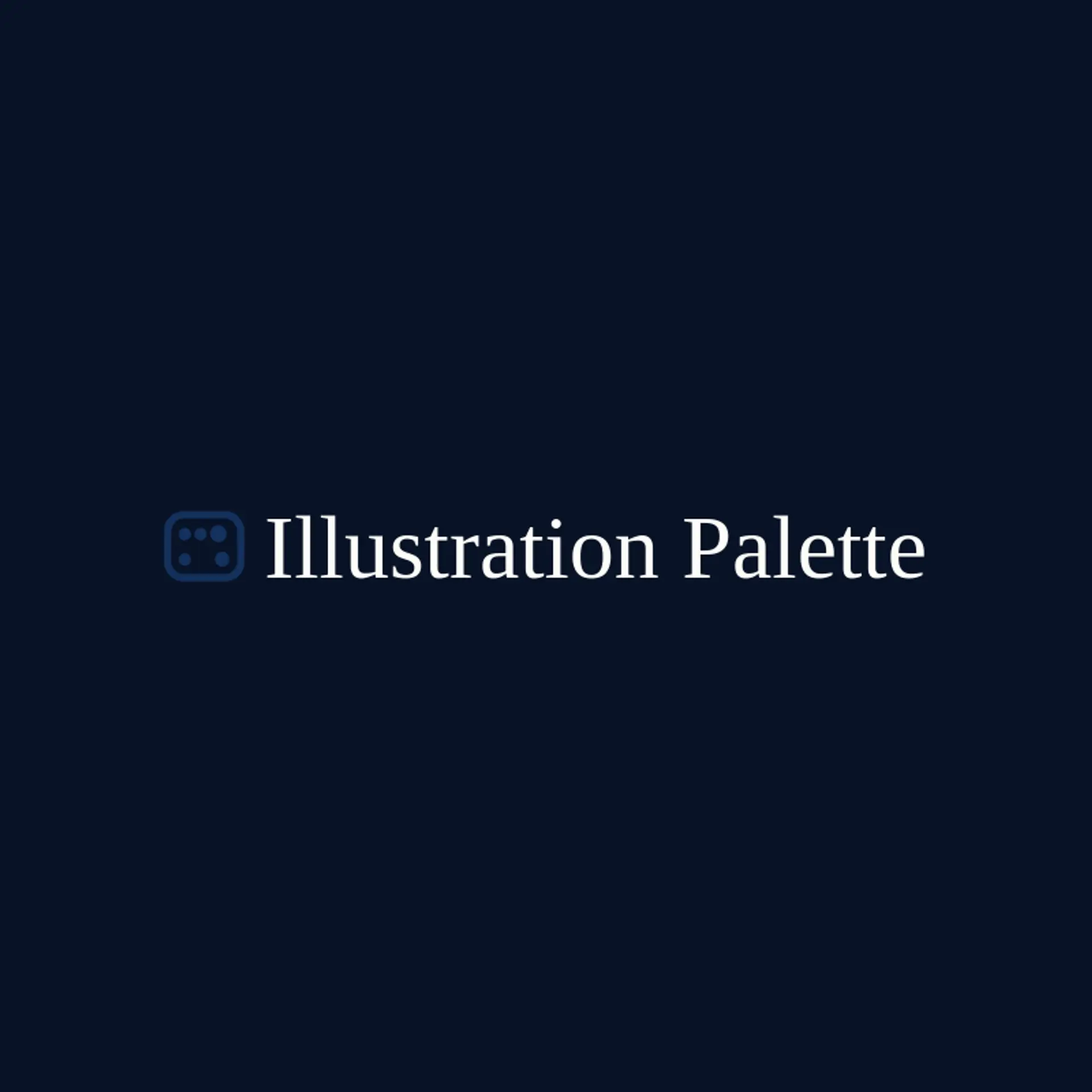 Illustration Palette logo for illustration