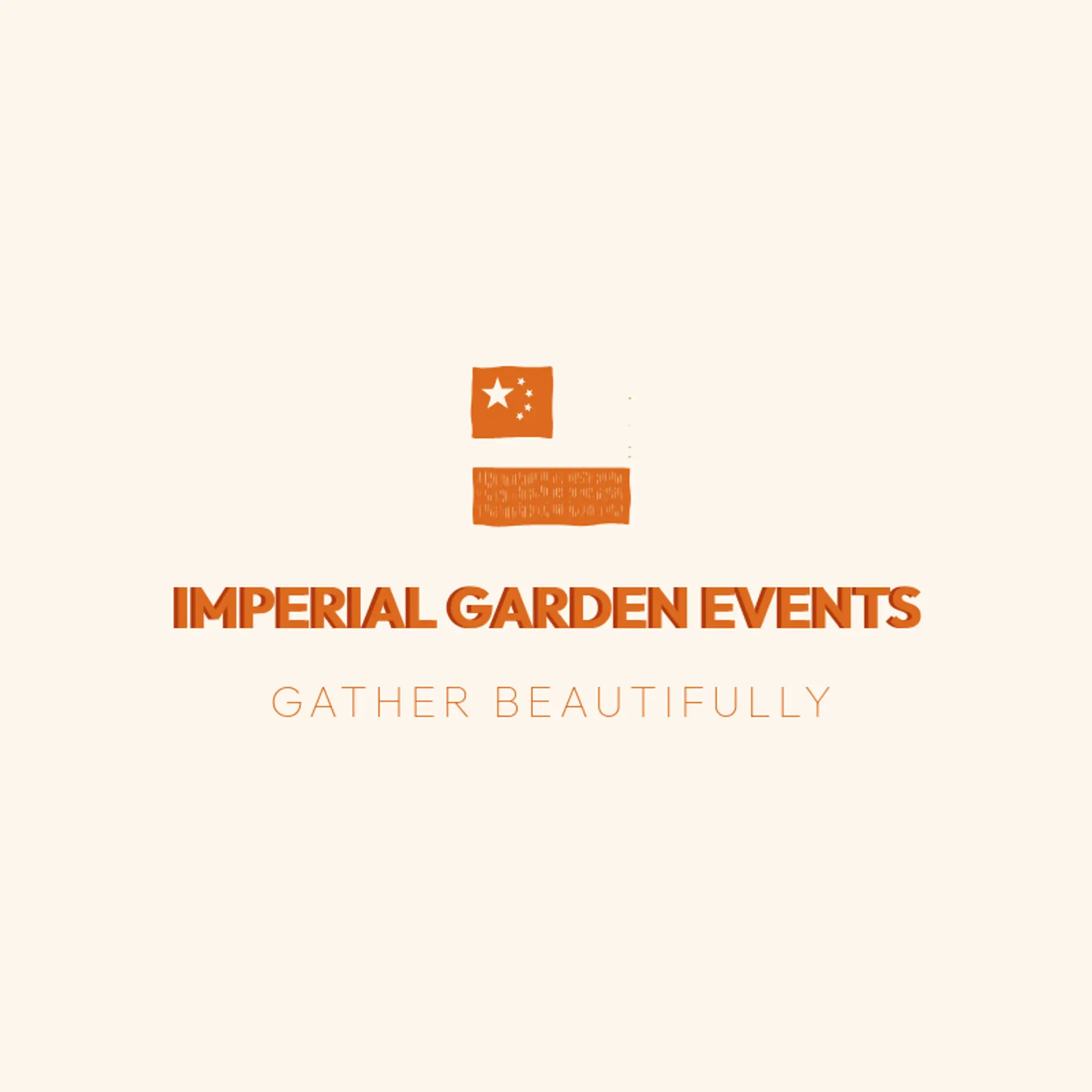 Imperial Garden Events logo for china
