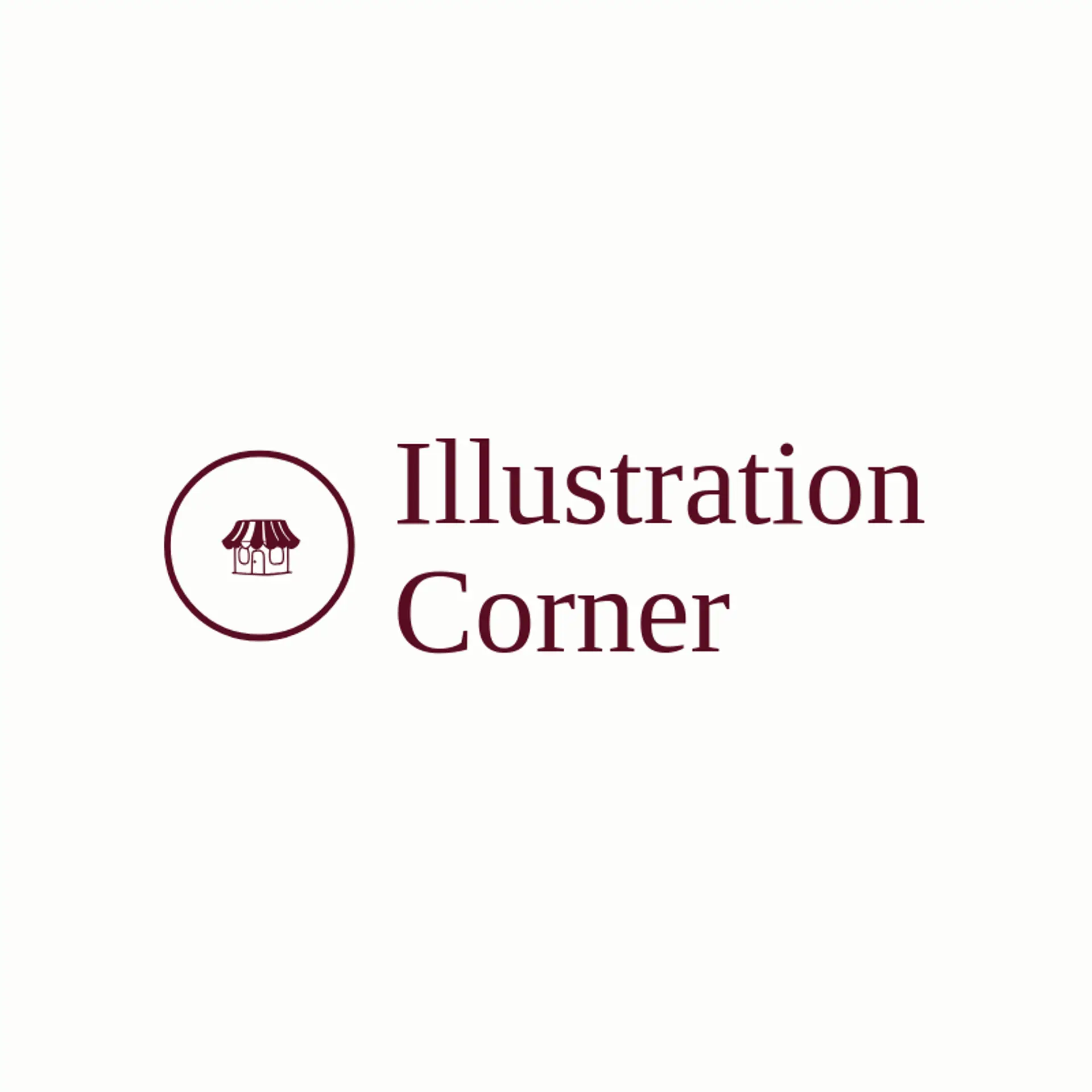 Illustration Corner logo for illustration