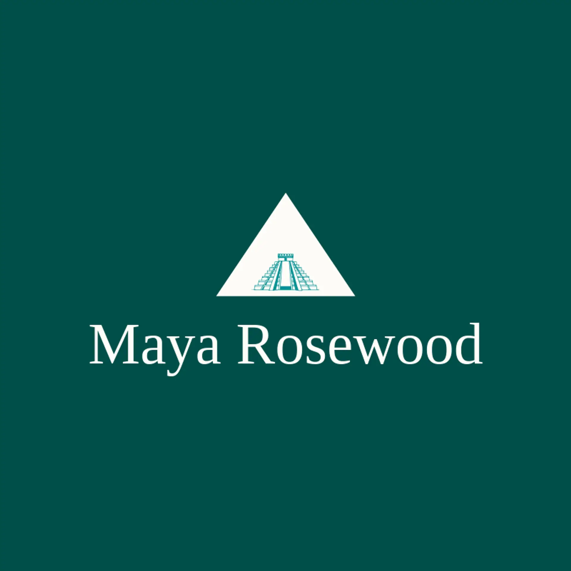 Maya Rosewood logo for maya