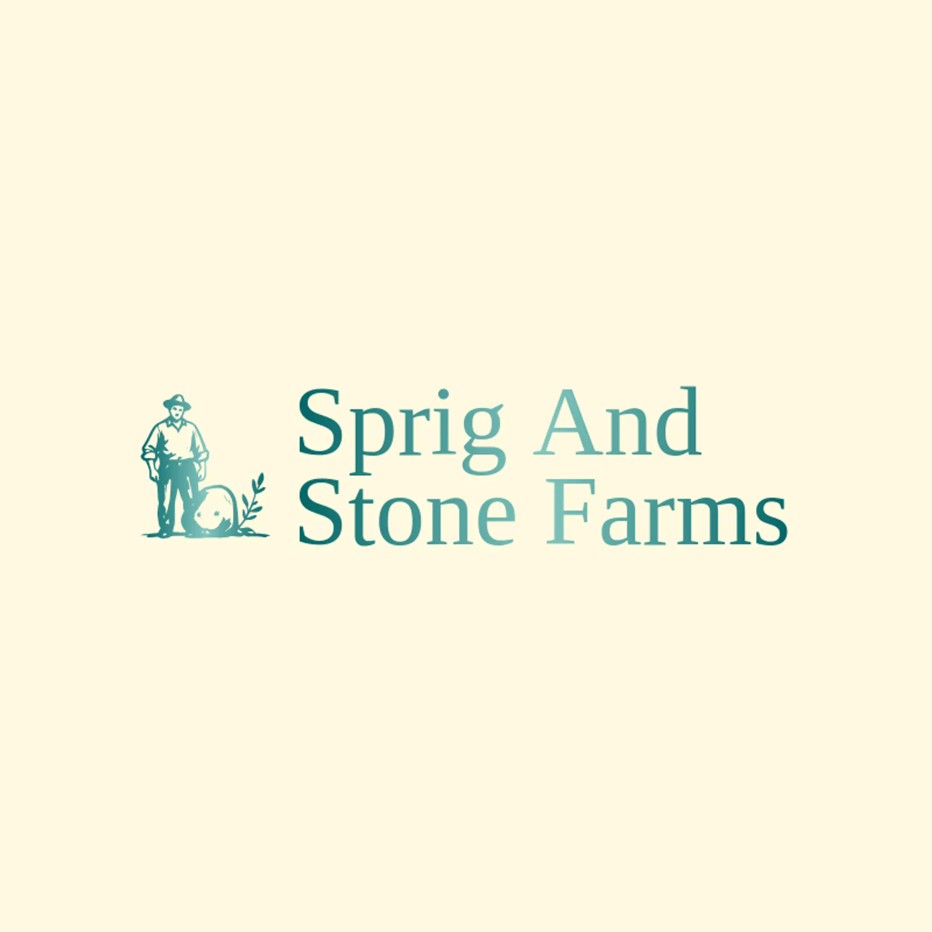 Sprig and Stone Farms logo for farmer