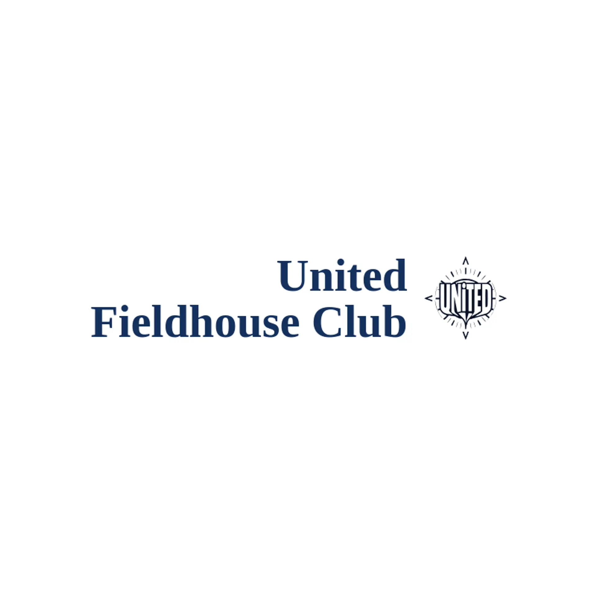 United Fieldhouse Club logo for united