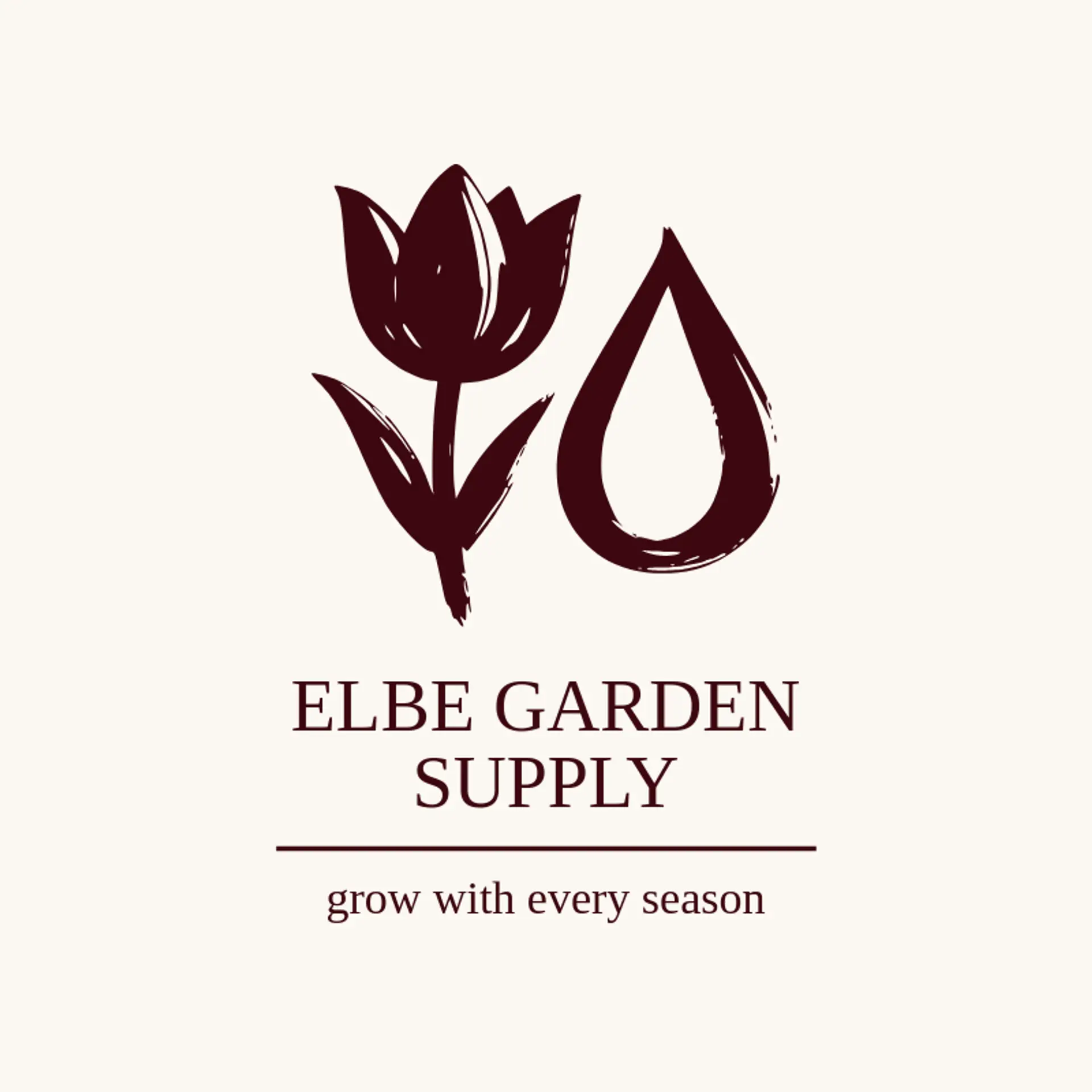 Elbe Garden Supply logo for german