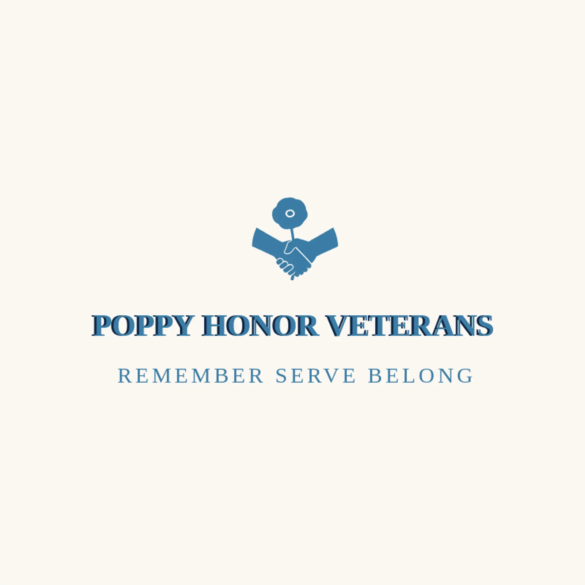 Poppy Honor Veterans logo for veteran