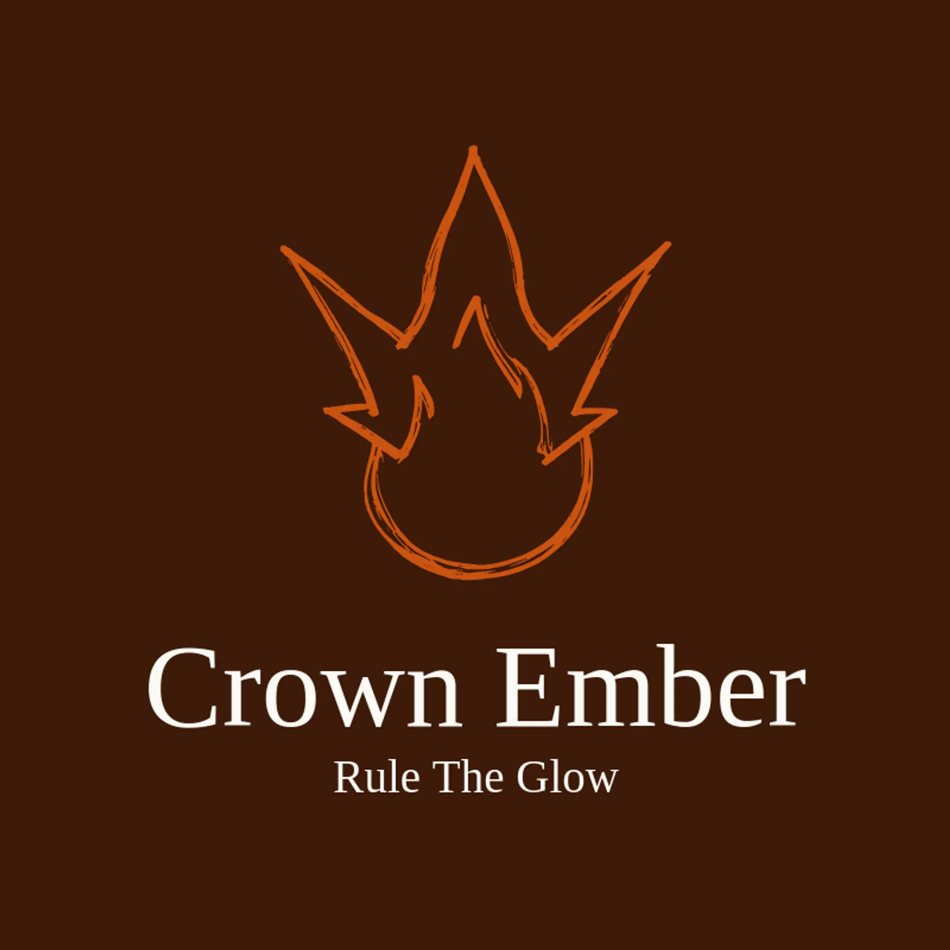 Crown Ember logo for flame