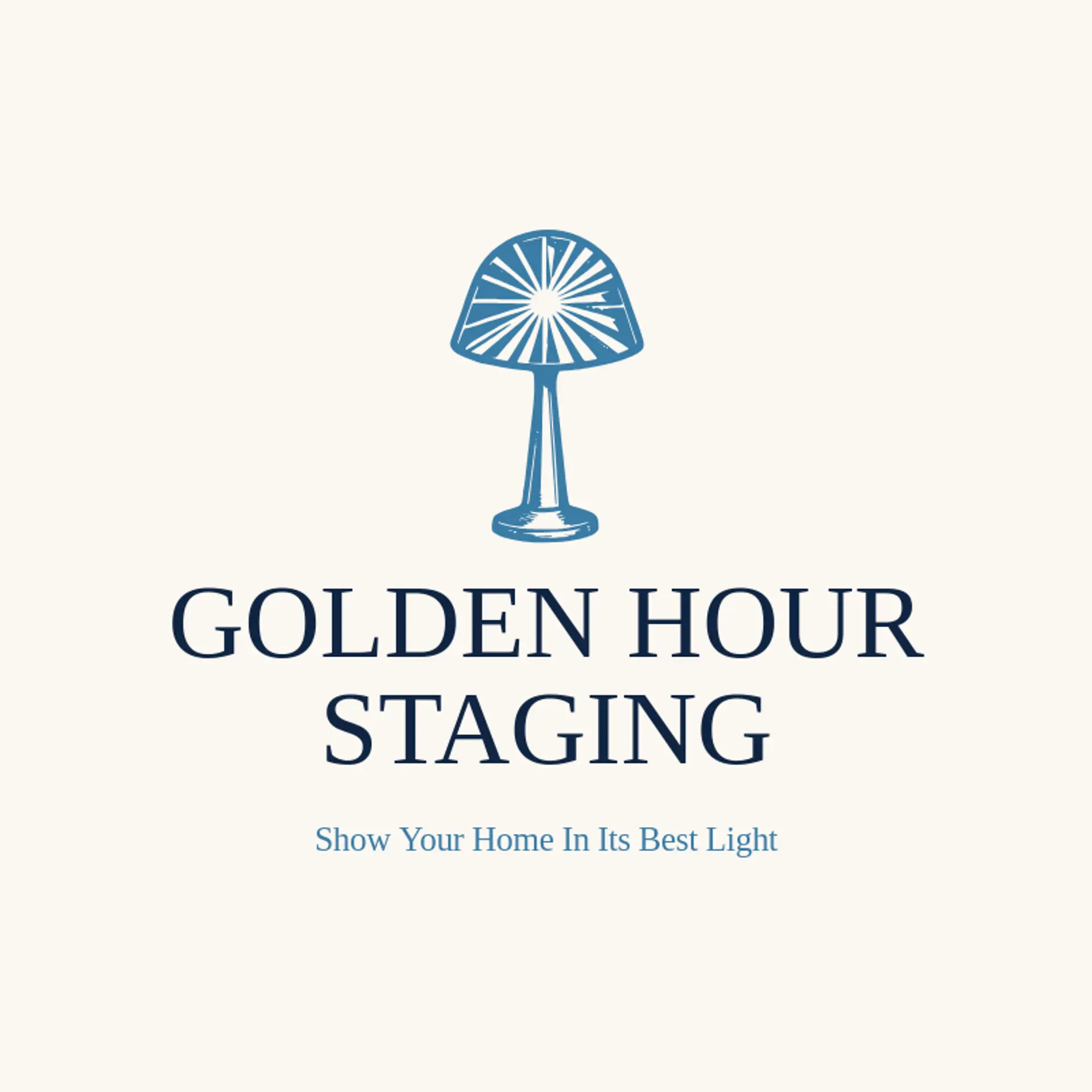 Golden Hour Staging logo for home staging