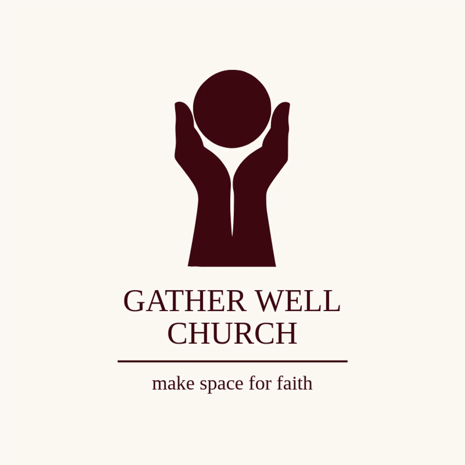 Gather Well Church logo for worship