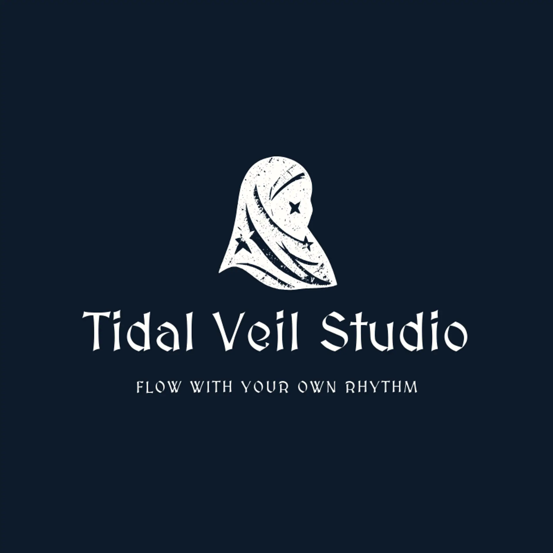 Tidal Veil Studio logo for hijab