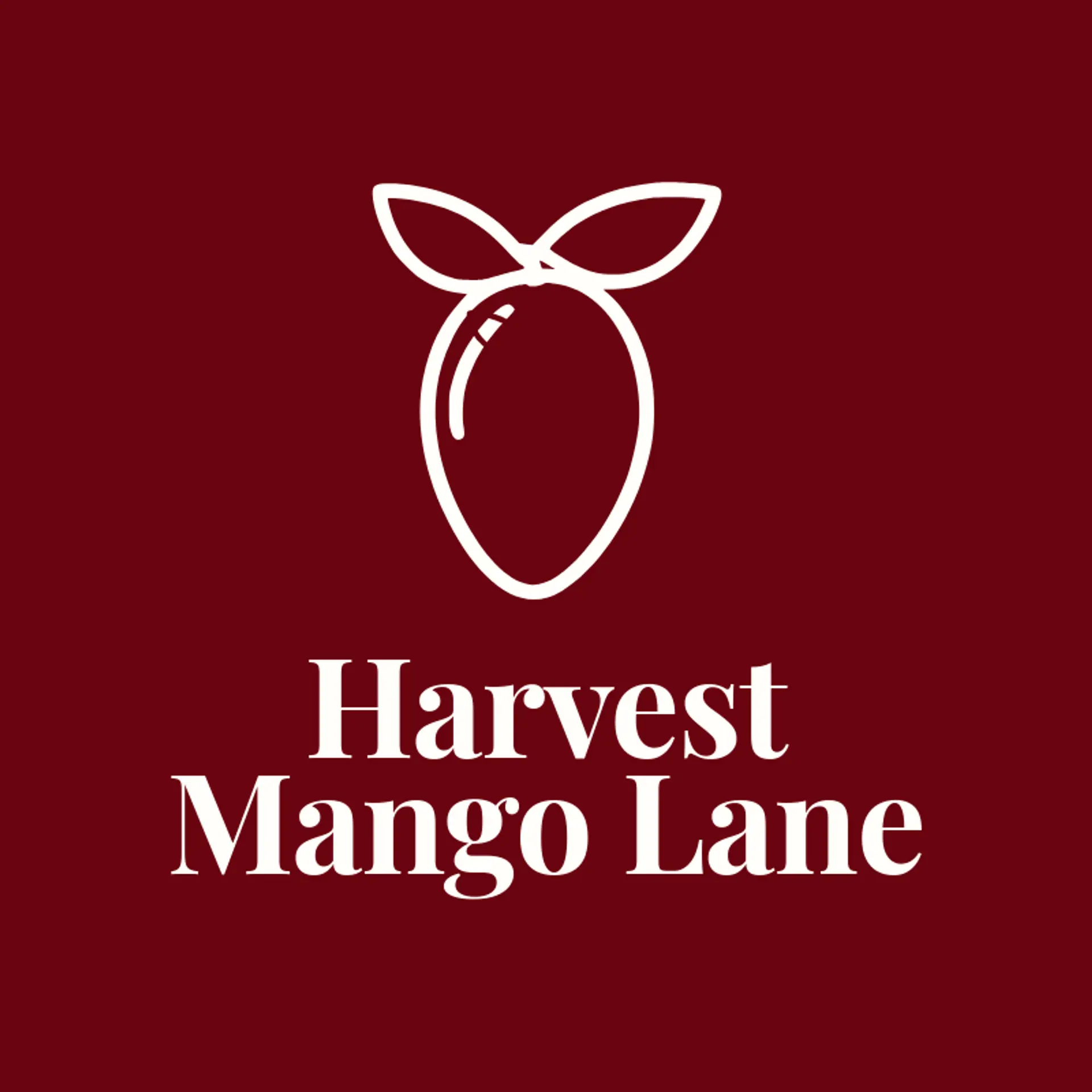 Harvest Mango Lane logo for mango