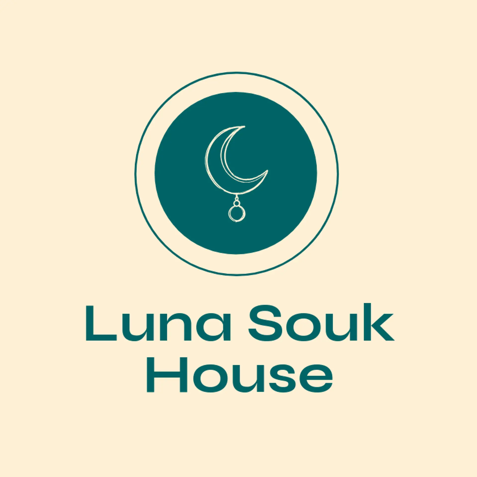 Luna Souk House logo for arabic