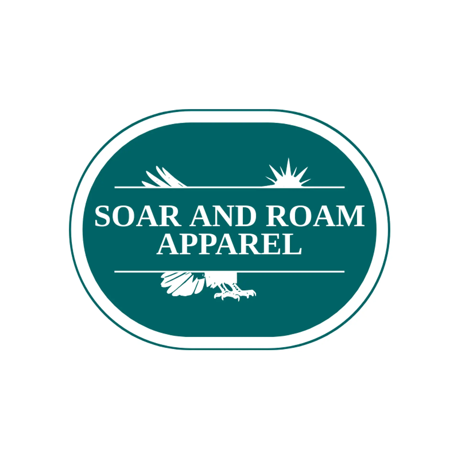 Soar and Roam Apparel logo for american eagle