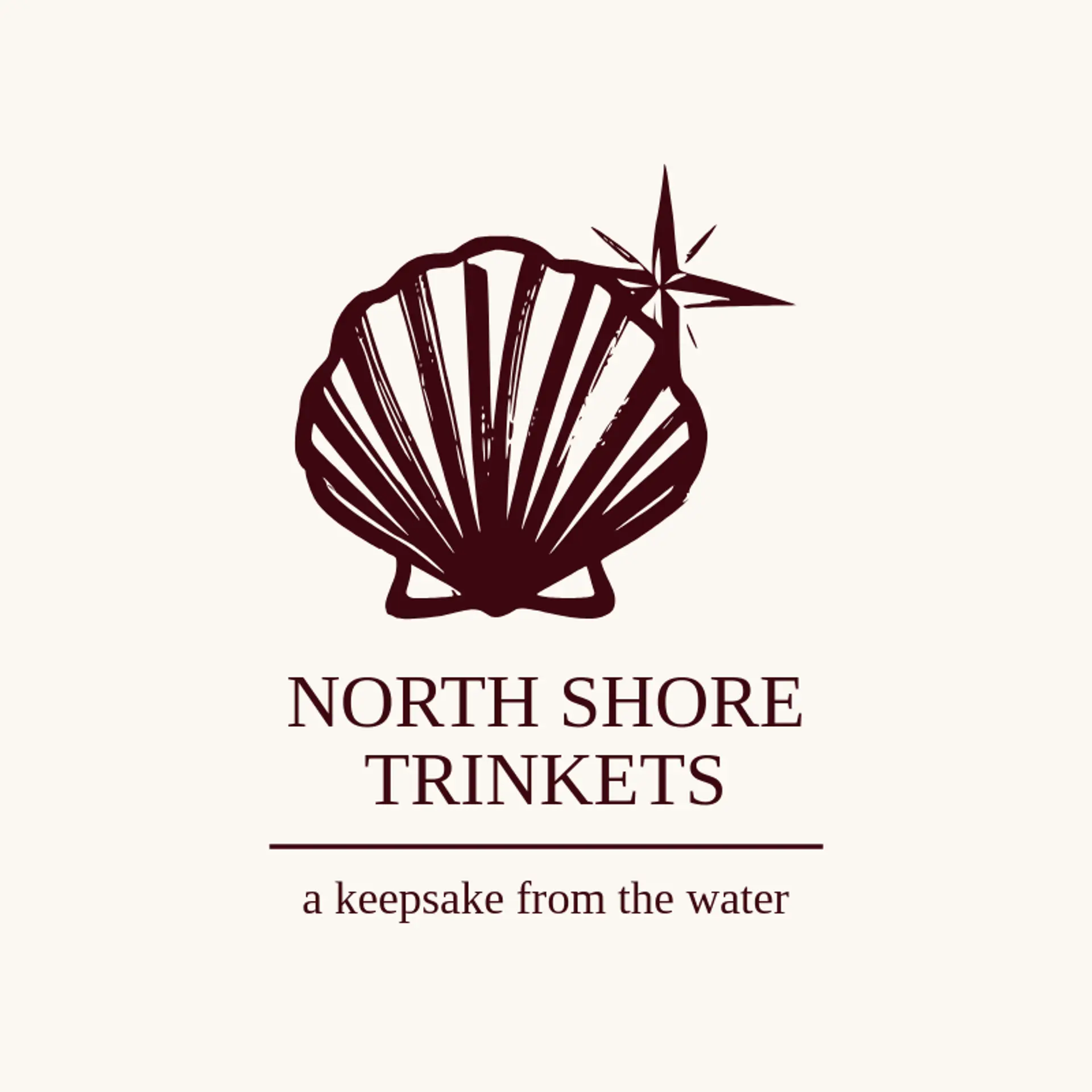 North Shore Trinkets logo for shell