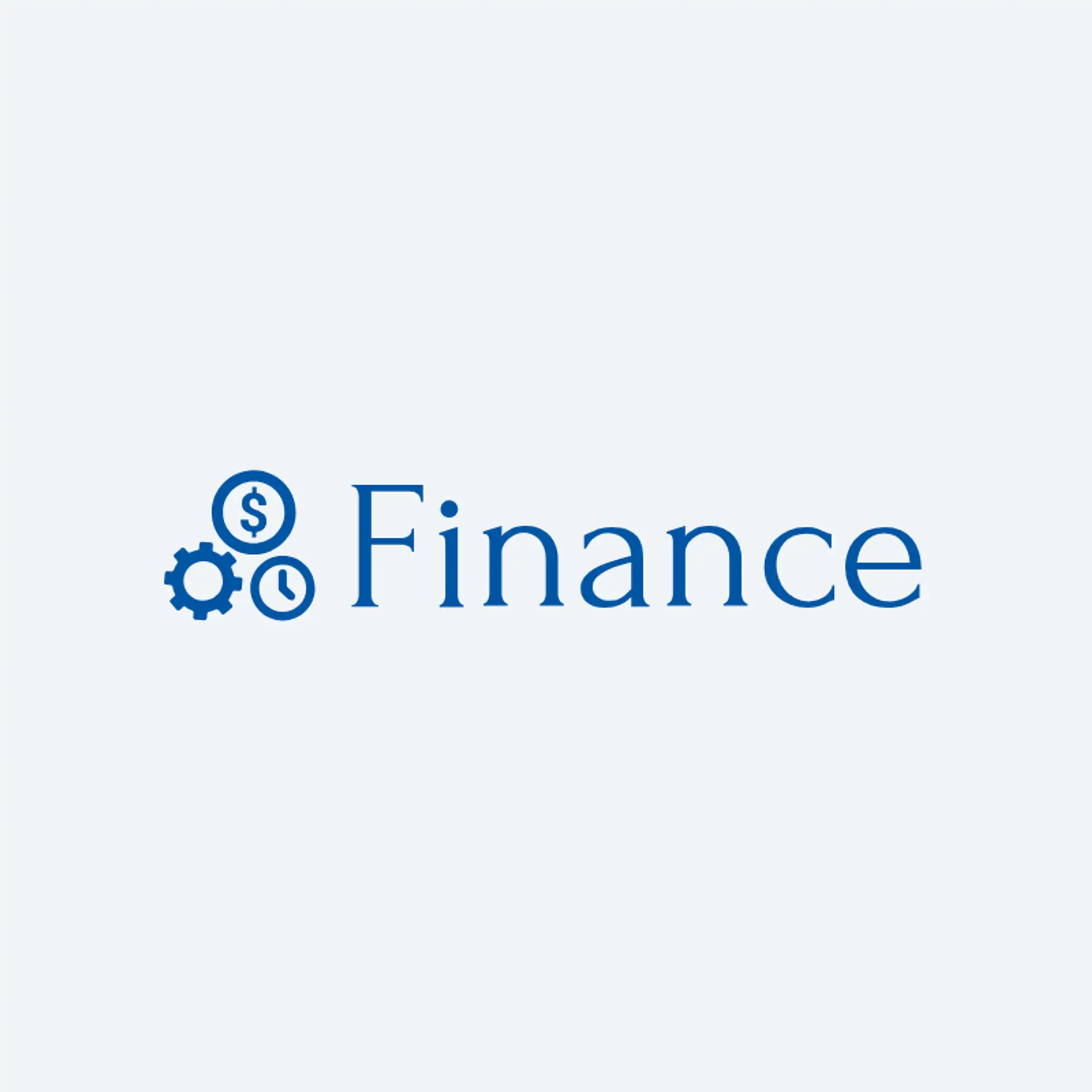 Finance logo for finance