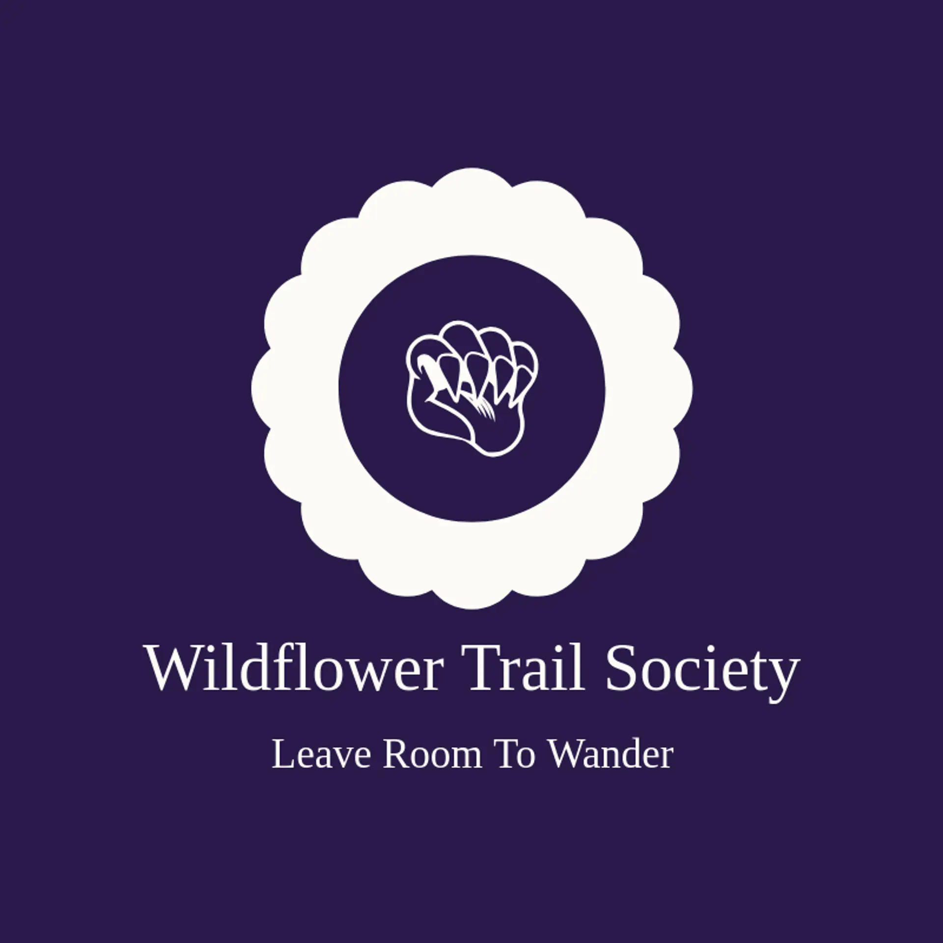 Wildflower Trail Society logo for wild